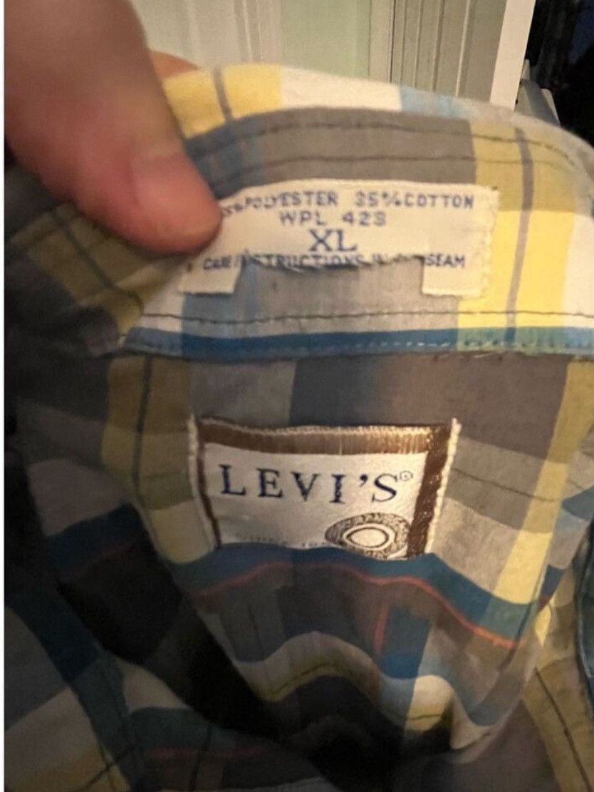 Levi's Levi’s Vintage Plaid Western Button Up. Size Large Size US L / EU 52-54 / 3 - 3 Thumbnail