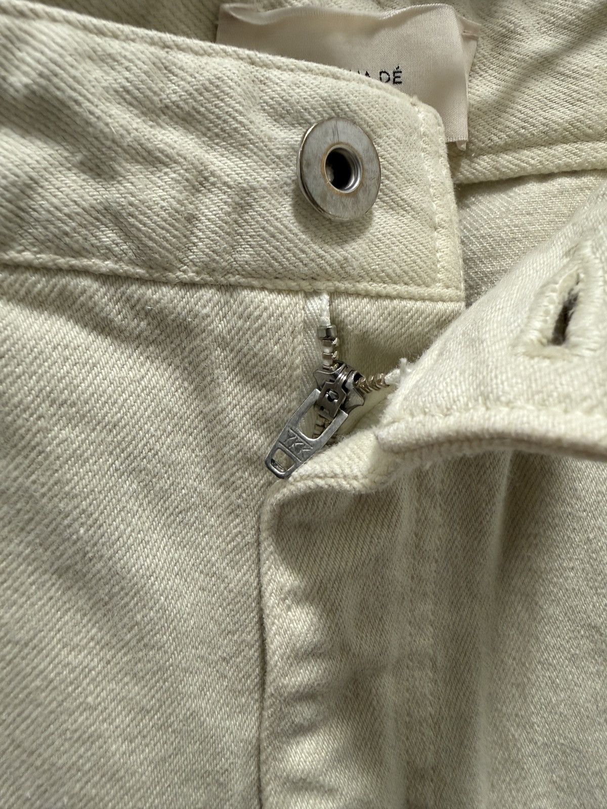 Vuja De VUJA DE INSIDE OUT DIVISOR Denim Trousers Size US 31 - 8 Thumbnail