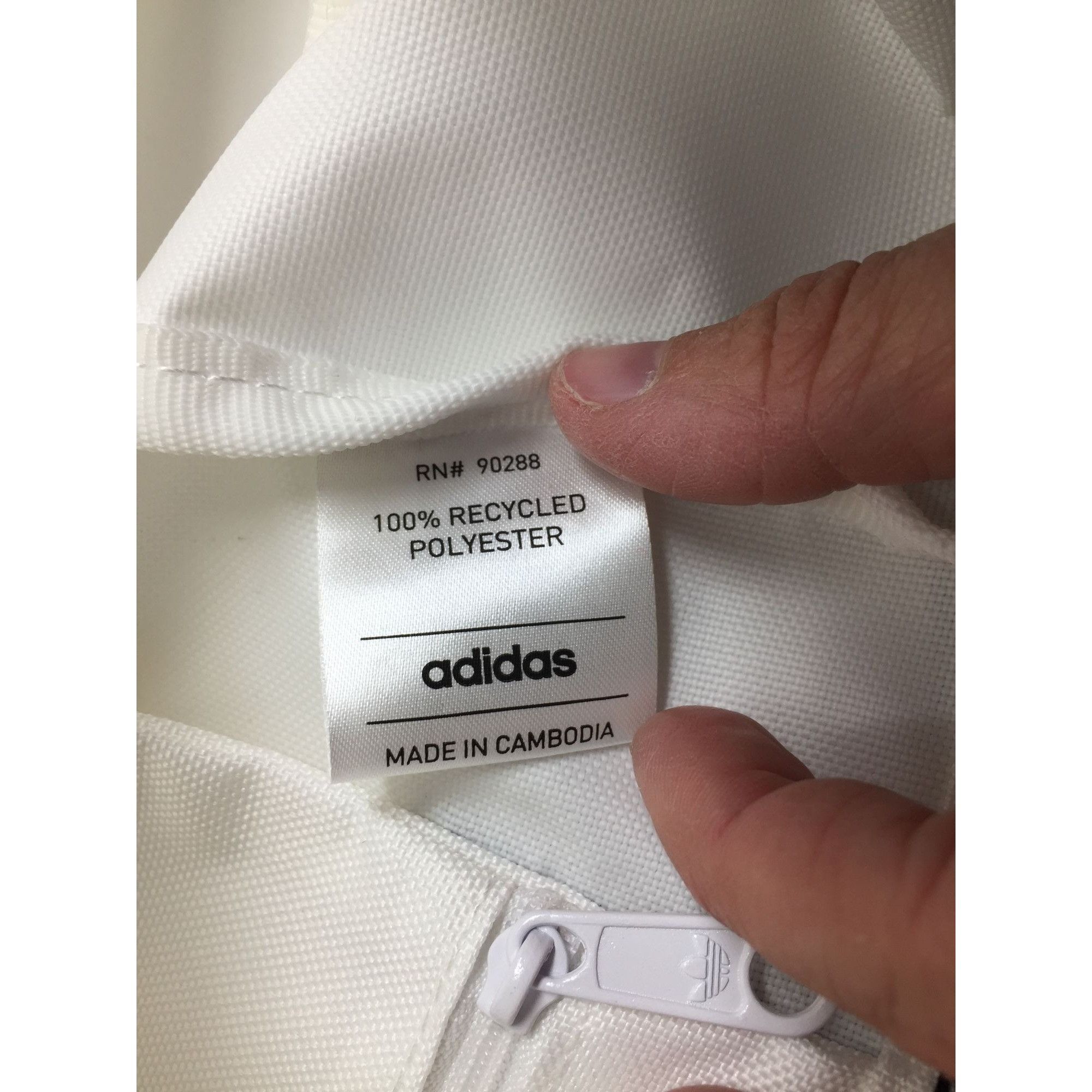 Adidas Adidas Originals White Bag with Black Handles New with Tags Size ONE SIZE - 13 Thumbnail
