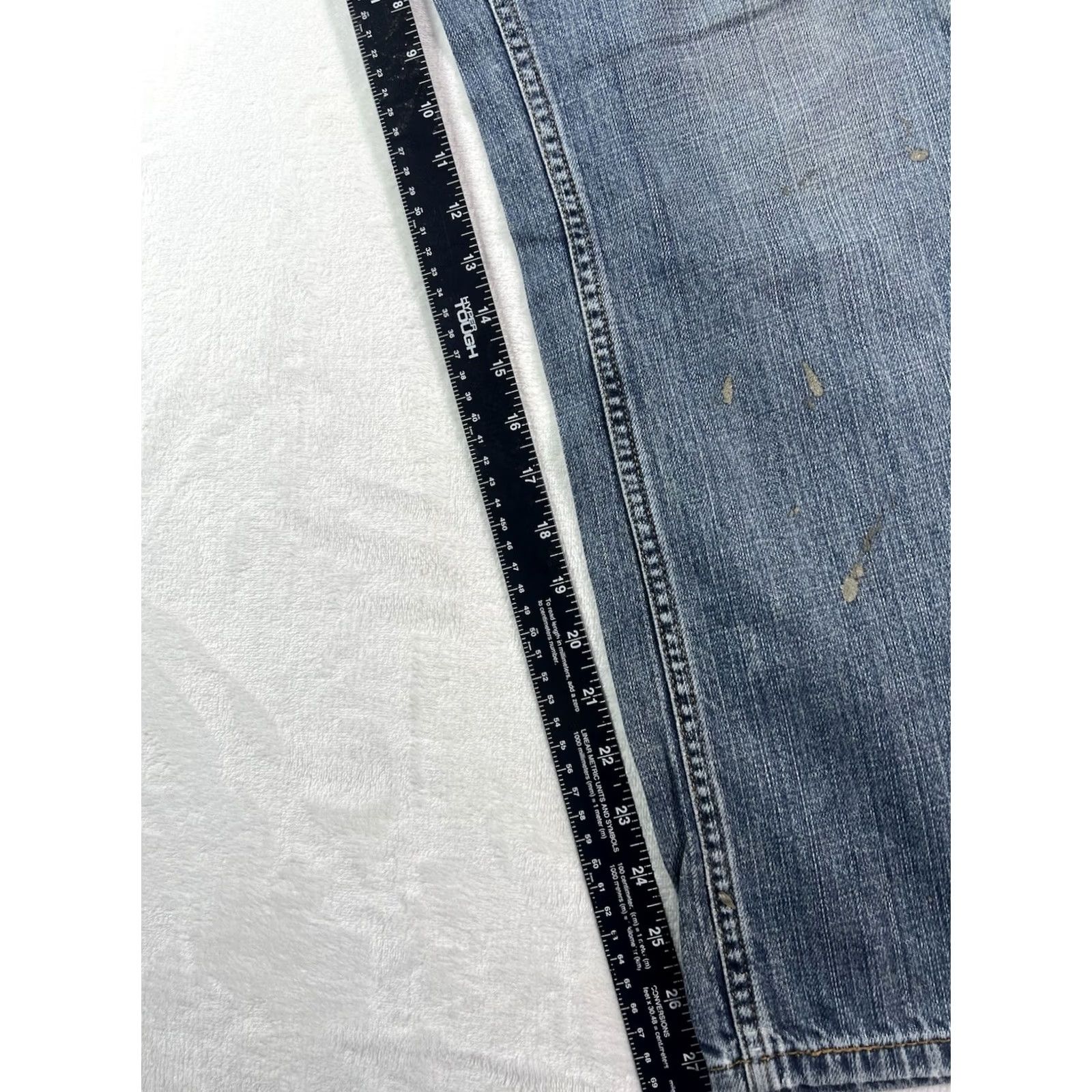Levi's Levi's 559 Jeans Men's Regular 30x30 Distressed Denim Blue 5-Pocket Logo Vintage 90s USA | Jeans Mens XS? Size US 30 / EU 46 - 7 Thumbnail