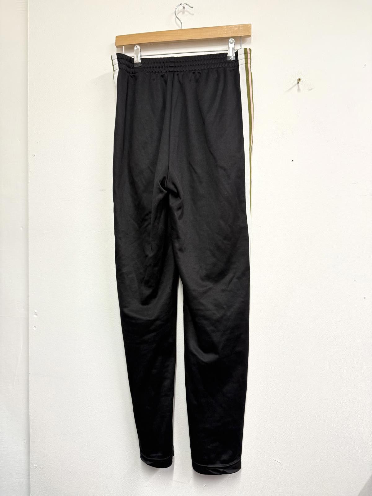 M.E. Sport M&S Black Track Pants with Side Stripes Size US 32 / EU 48 - 3 Thumbnail