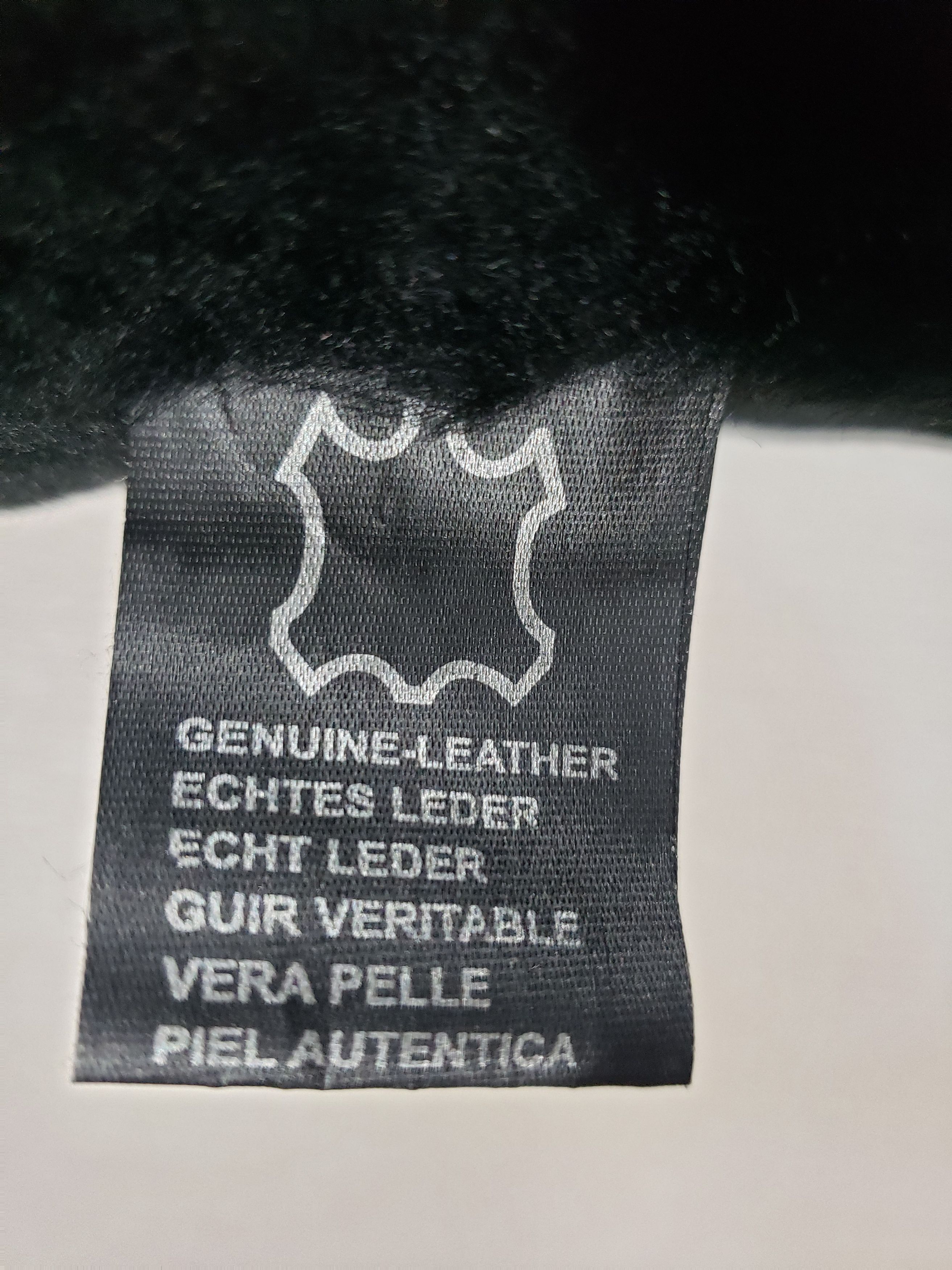 Other Wonderful men's black sheepskin coat with a metal zipper. Size US L / EU 52-54 / 3 - 11 Thumbnail