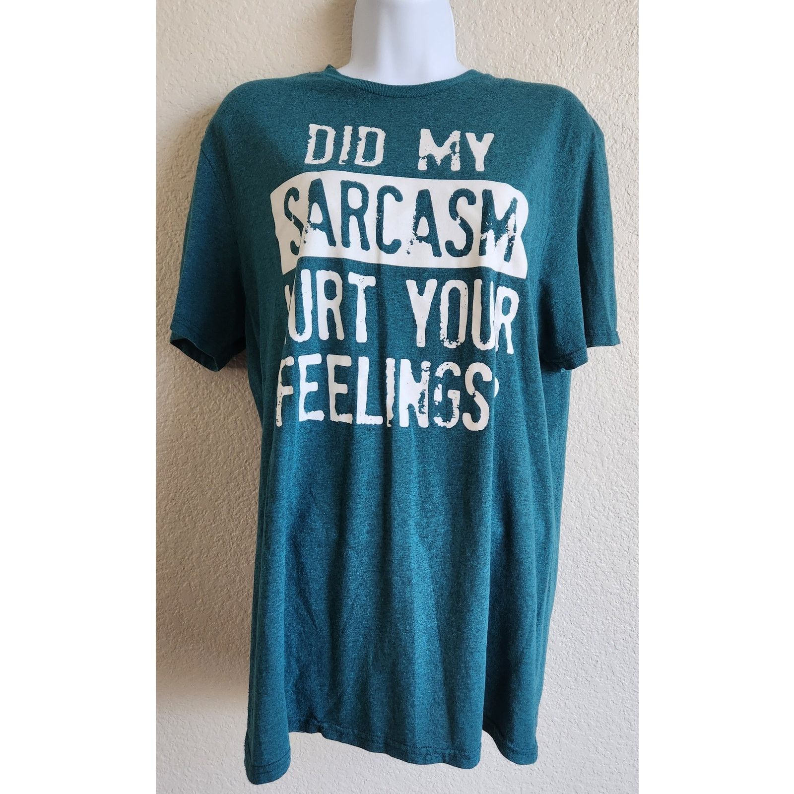 Other Hybrid Teal Did My Sarcasm Hurt Your Feelings Top Large Size US L / EU 52-54 / 3 - 1 Thumbnail