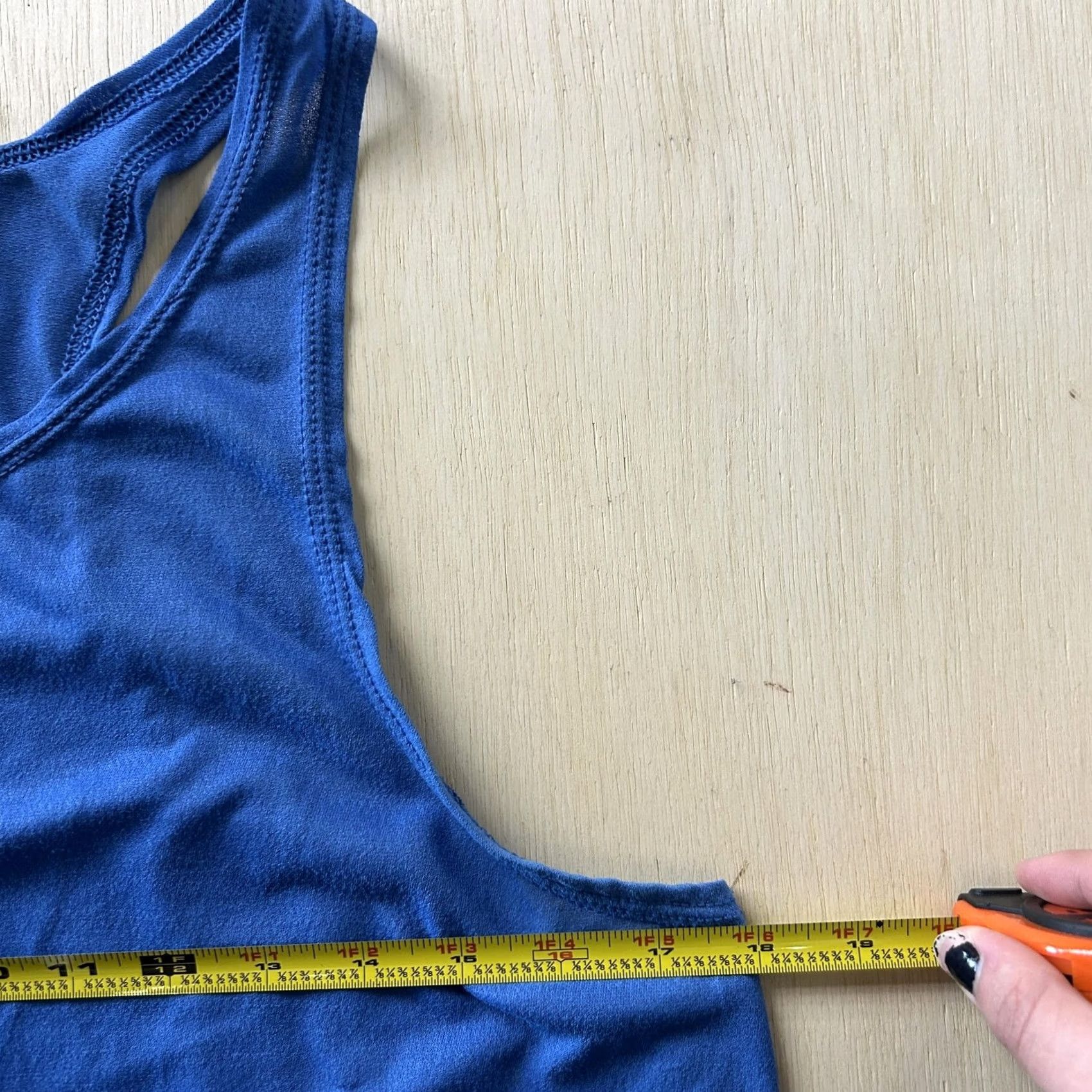 Vintage Road Runner Sports Tank Top Shirt Mens Medium Blue Running Racerback Top Size US M / EU 48-50 / 2 - 4 Thumbnail