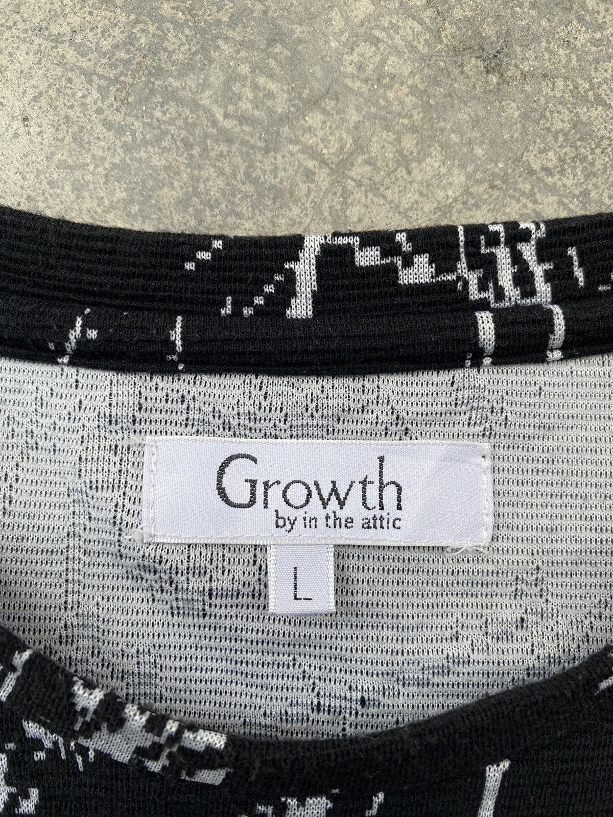 Japanese Brand Rare🔥Vintage Flared Growth By In The Attic Tees Size US L / EU 52-54 / 3 - 9 Thumbnail