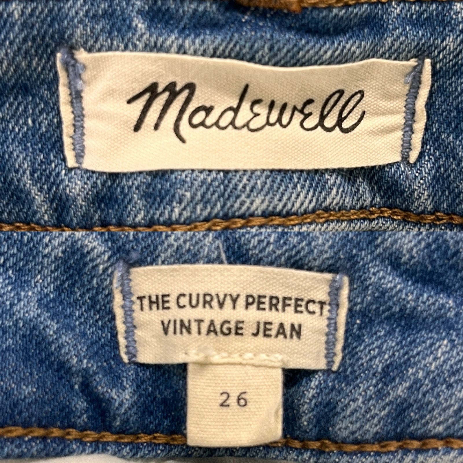 Madewell Madewell The Curvy Perfect Vintage Jean 26 Size 26" / US 2 / IT 38 - 7 Thumbnail