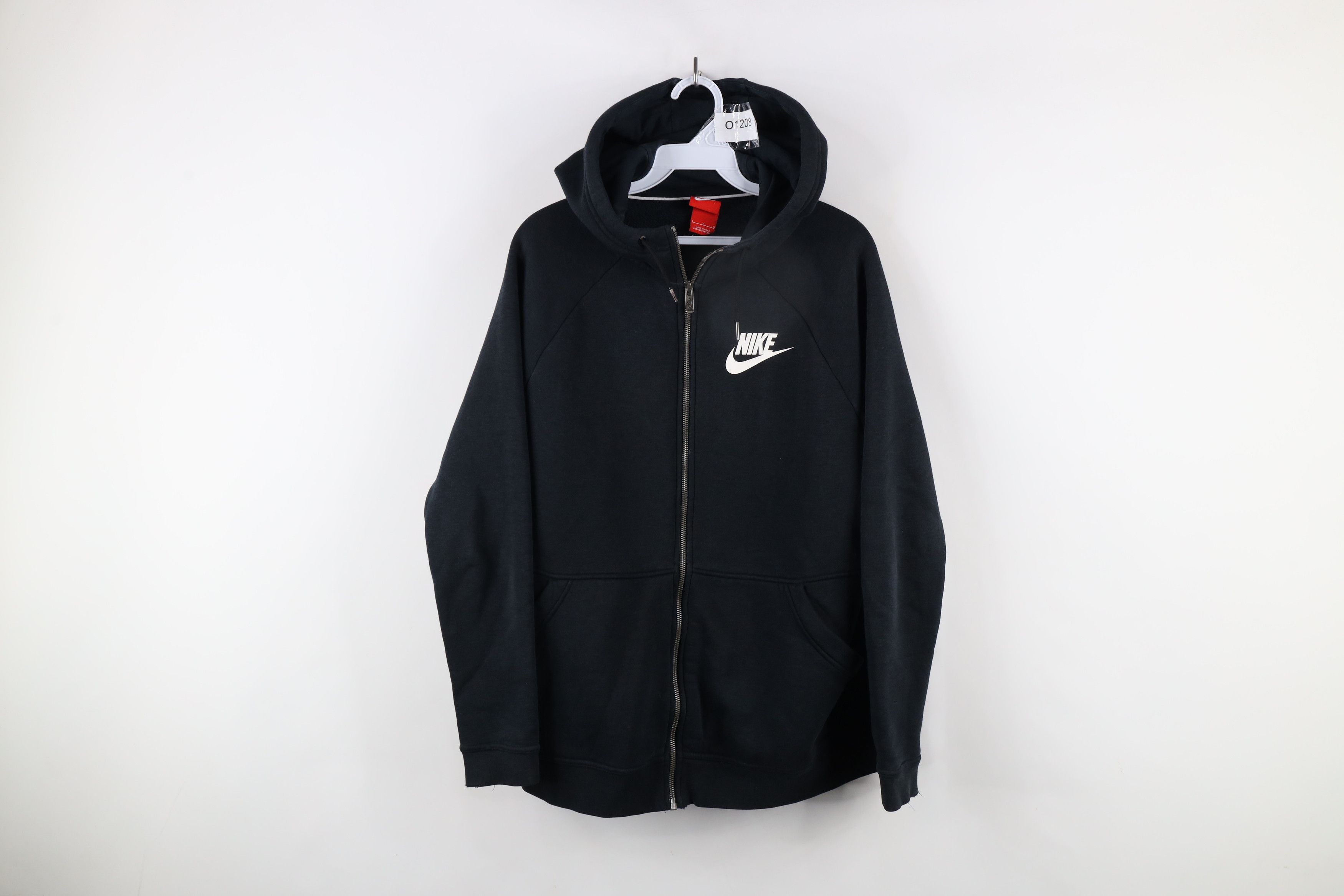 Nike Vintage Nike Sportswear Spell Out Full Zip Tech Hoodie Size US L / EU 52-54 / 3 - 1 Thumbnail