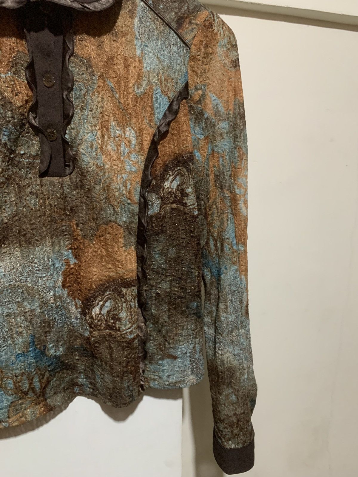 Maison Margiela Japanese Laseine Aop Maison Margiela Style Longsleeve Tee Size M / US 6-8 / IT 42-44 - 6 Thumbnail