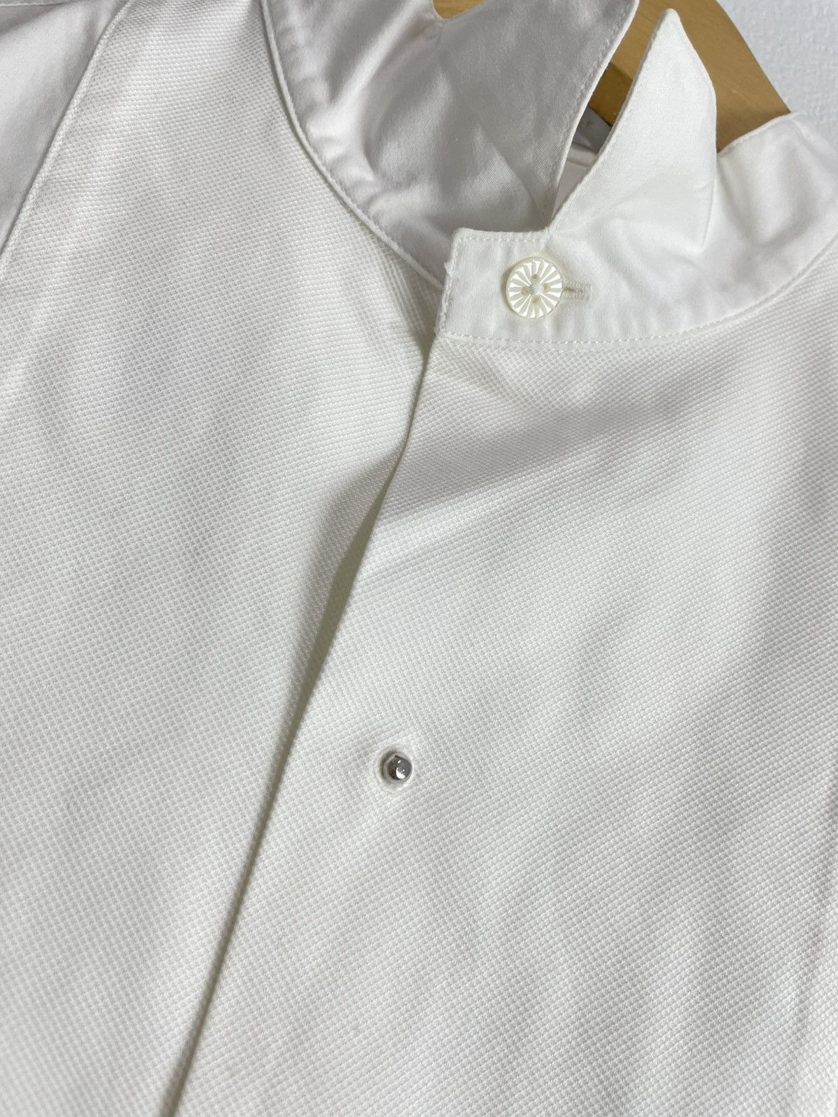 Dior Dior White Shirt With Front silver button Size S / US 4 / IT 40 - 3 Thumbnail