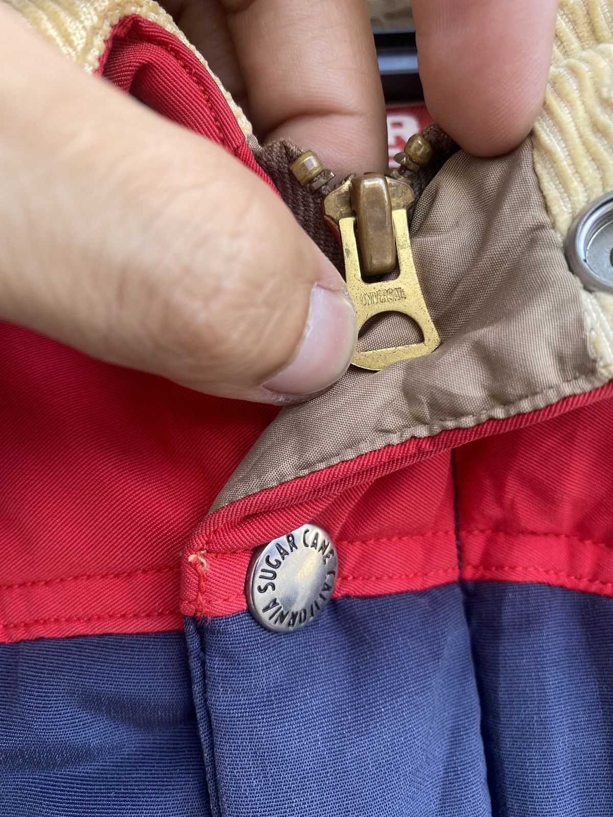Sugar Cane × Toyo Enterprises × Vintage Vtg 90s rare SUGAR CANES puffer gillet jacket Size US L / EU 52-54 / 3 - 3 Thumbnail