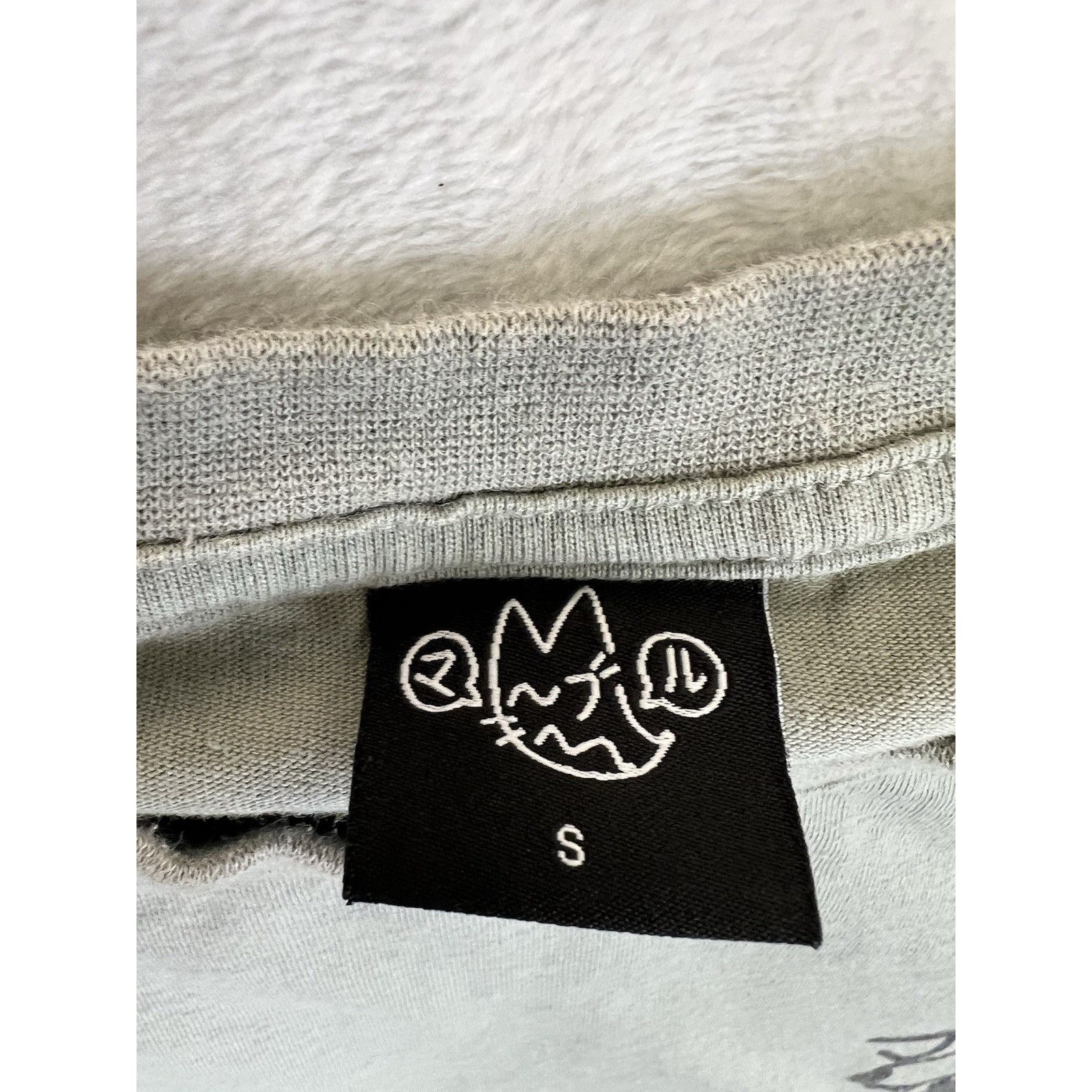 Marblesoda Marble Soda Marble Wolf Graphic T-Shirt Gray Size Men’s Smal Size US S / EU 44-46 / 1 - 3 Thumbnail