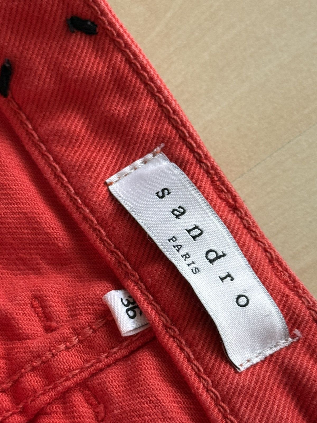 Sandro Sandro Paris full zip skinny jeans avant garde opium Size 26" / US 2 / IT 38 - 6 Thumbnail