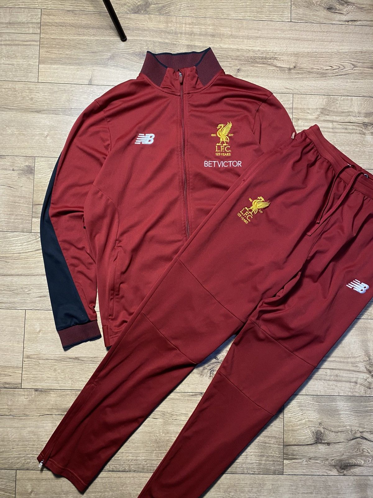 New Balance Liverpool Fc 125 Years Tracksuit 2017-18 Sz L