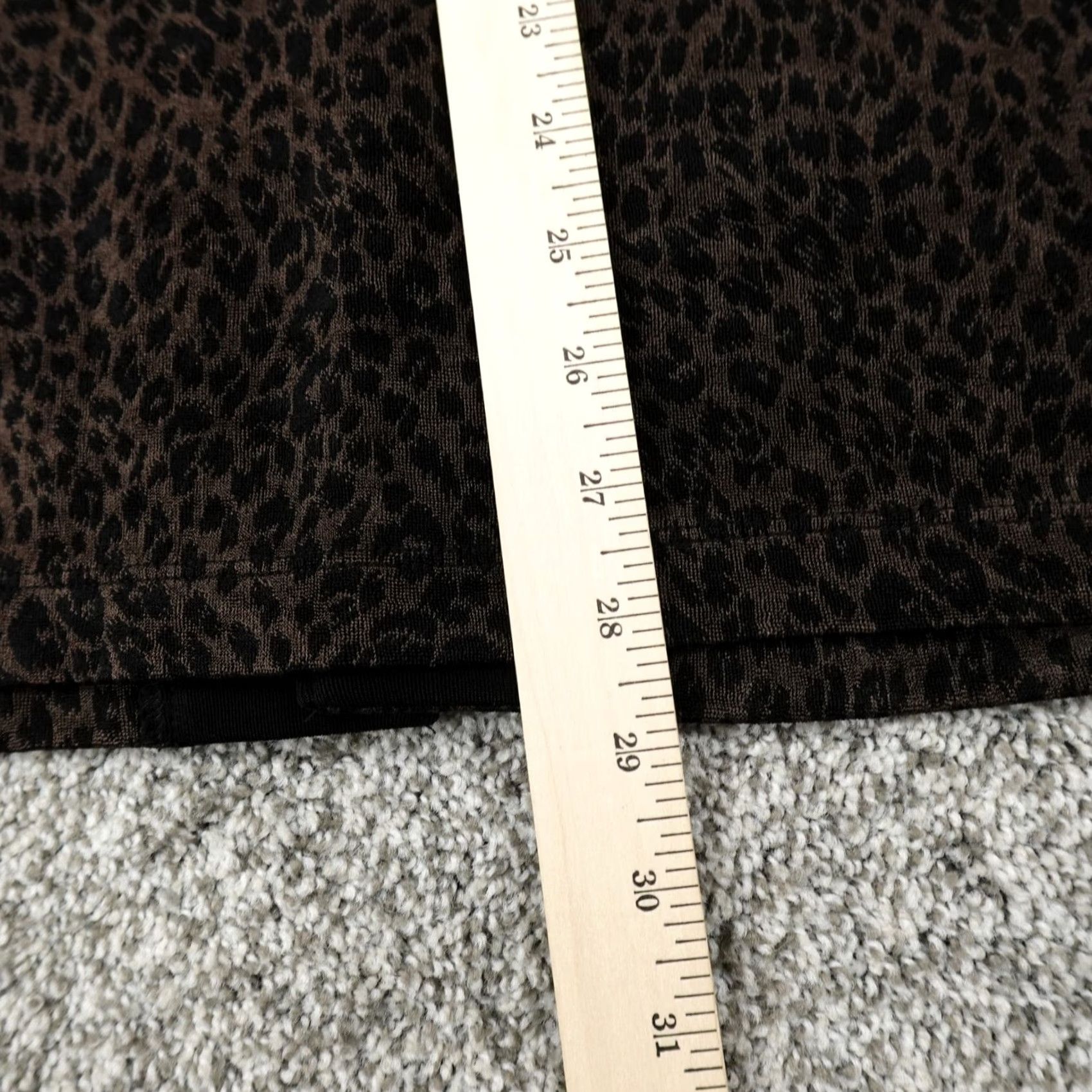Vintage Chico's Jacket Womens XL Brown Leopard Cheetah Cat Animal Print AOP Travel Button USA Jacket Size XL / US 12-14 / IT 48-50 - 7 Thumbnail