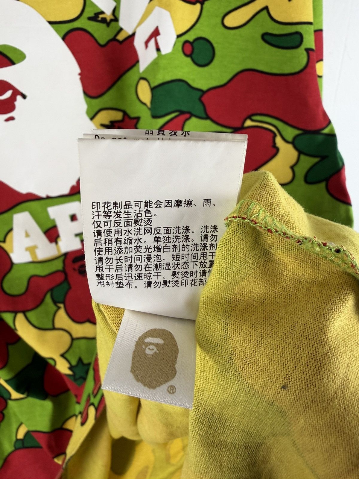 Bape Bape Sta Camo Collage Logo L/S Tee Size US XL / EU 56 / 4 - 7 Thumbnail
