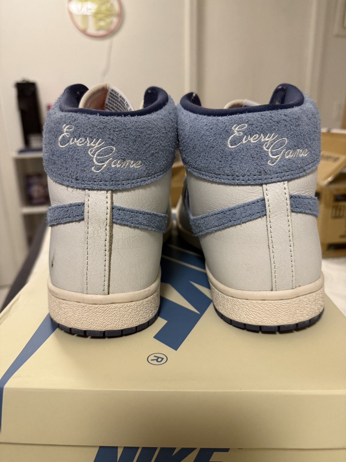 Jordan Brand × Nike Jordan Air Ship PE SP Every Game Diffused Blue Size US 11 / EU 44 - 2 Thumbnail