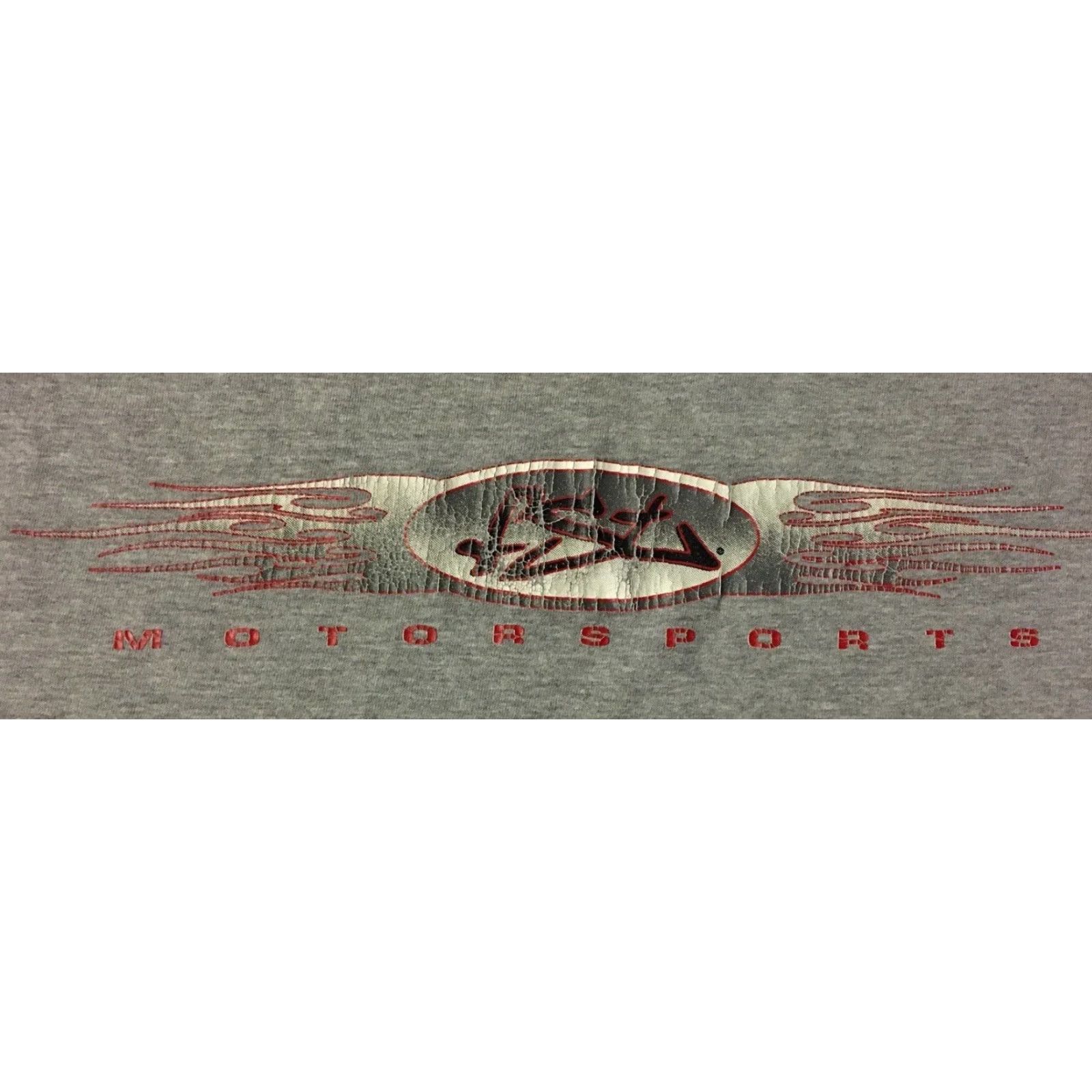 JNCO VINTAGE FST Motorsports Faded Flames Shirt XL Gray Mens Long Sleeve Harley Grunge 90s 80s Punk Rock Biker USA California Theme Size US XL / EU 56 / 4 - 5 Thumbnail