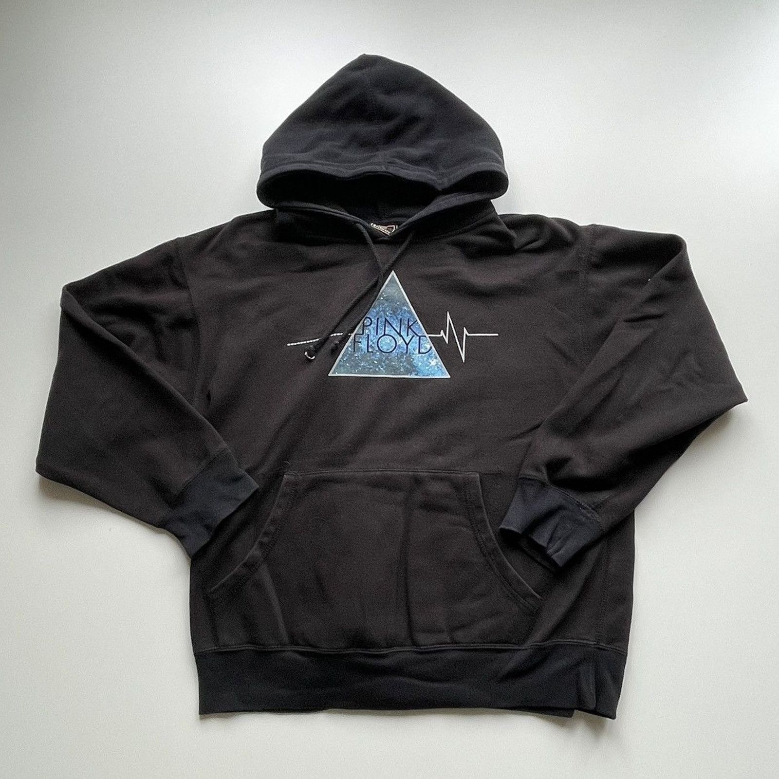 Band Tees × Pink Floyd × Vintage Vintage Y2K Pink Floyd Hoodie Medium Faded Black Rare 90s Size US M / EU 48-50 / 2 - 1 Thumbnail