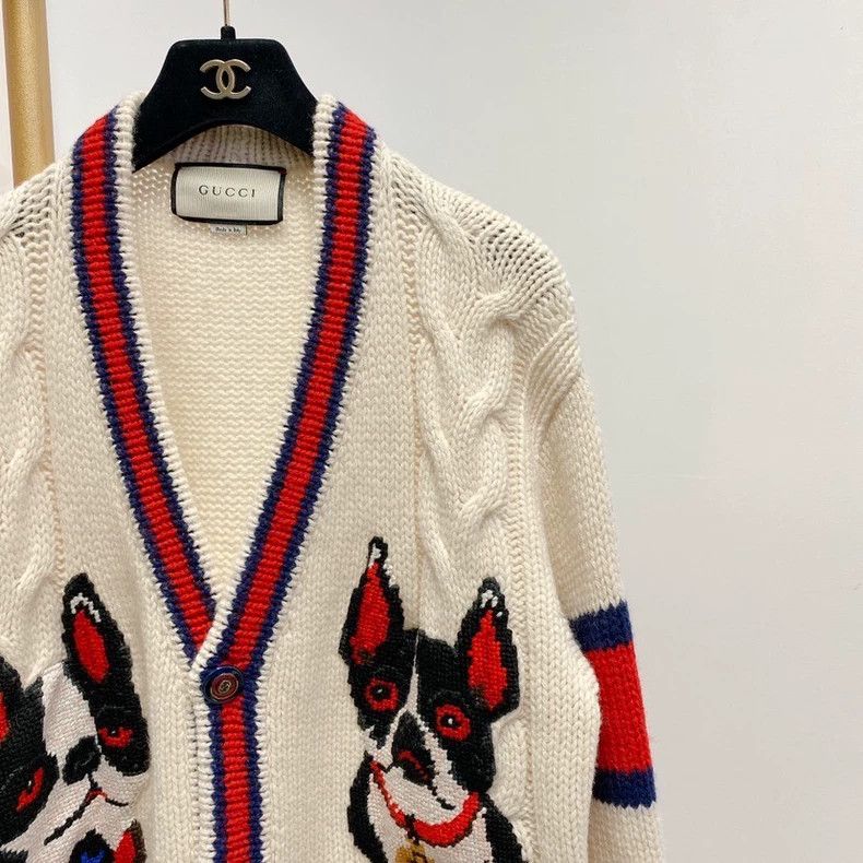 Gucci Gucci Puppy knitted coat Size S / US 4 / IT 40 - 3 Thumbnail