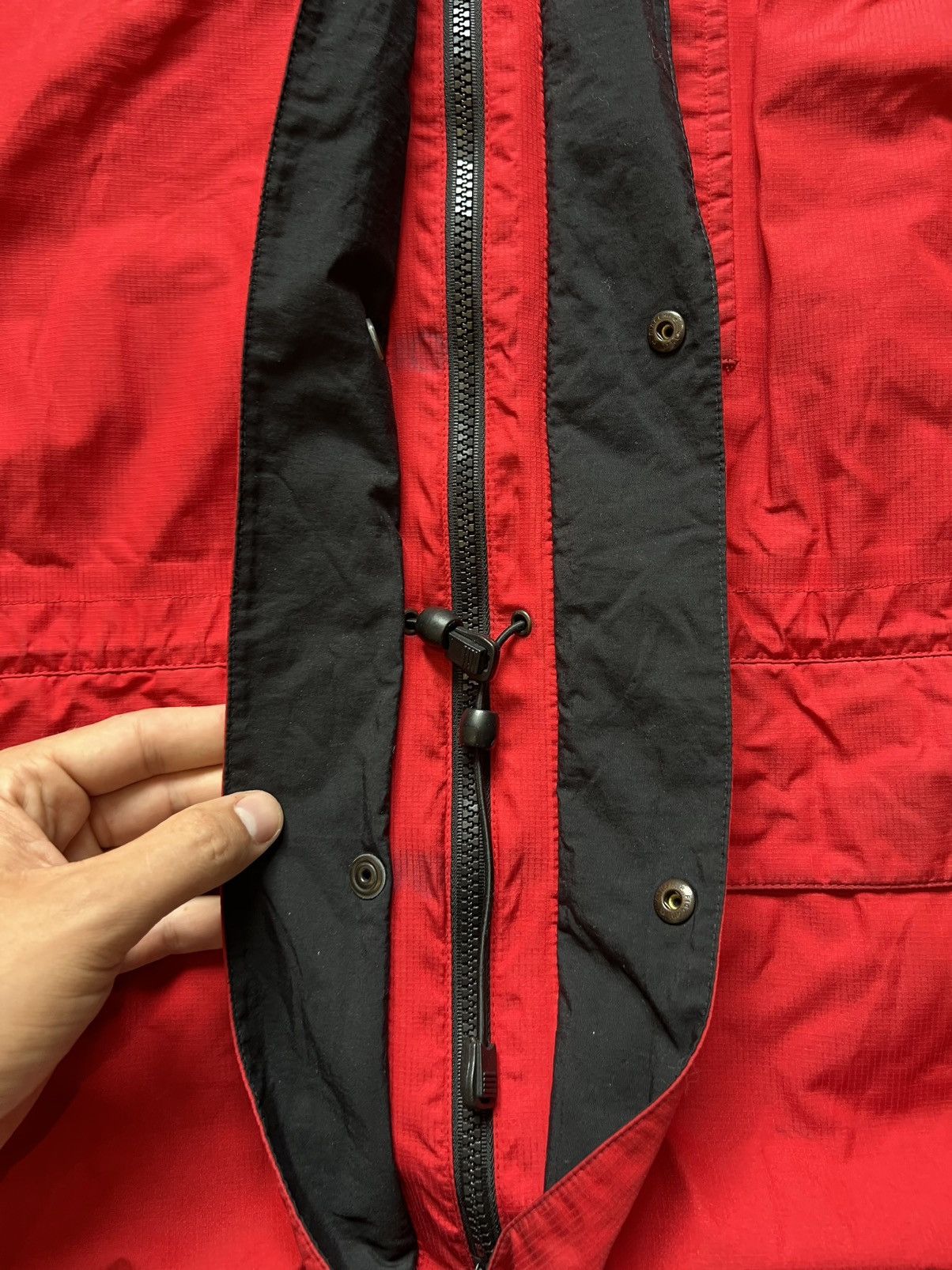 SALEWA 3in1 Salewa Red Gore Tex Jacket Winter Heavy Mens Gorpcore Size US L / EU 52-54 / 3 - 3 Thumbnail