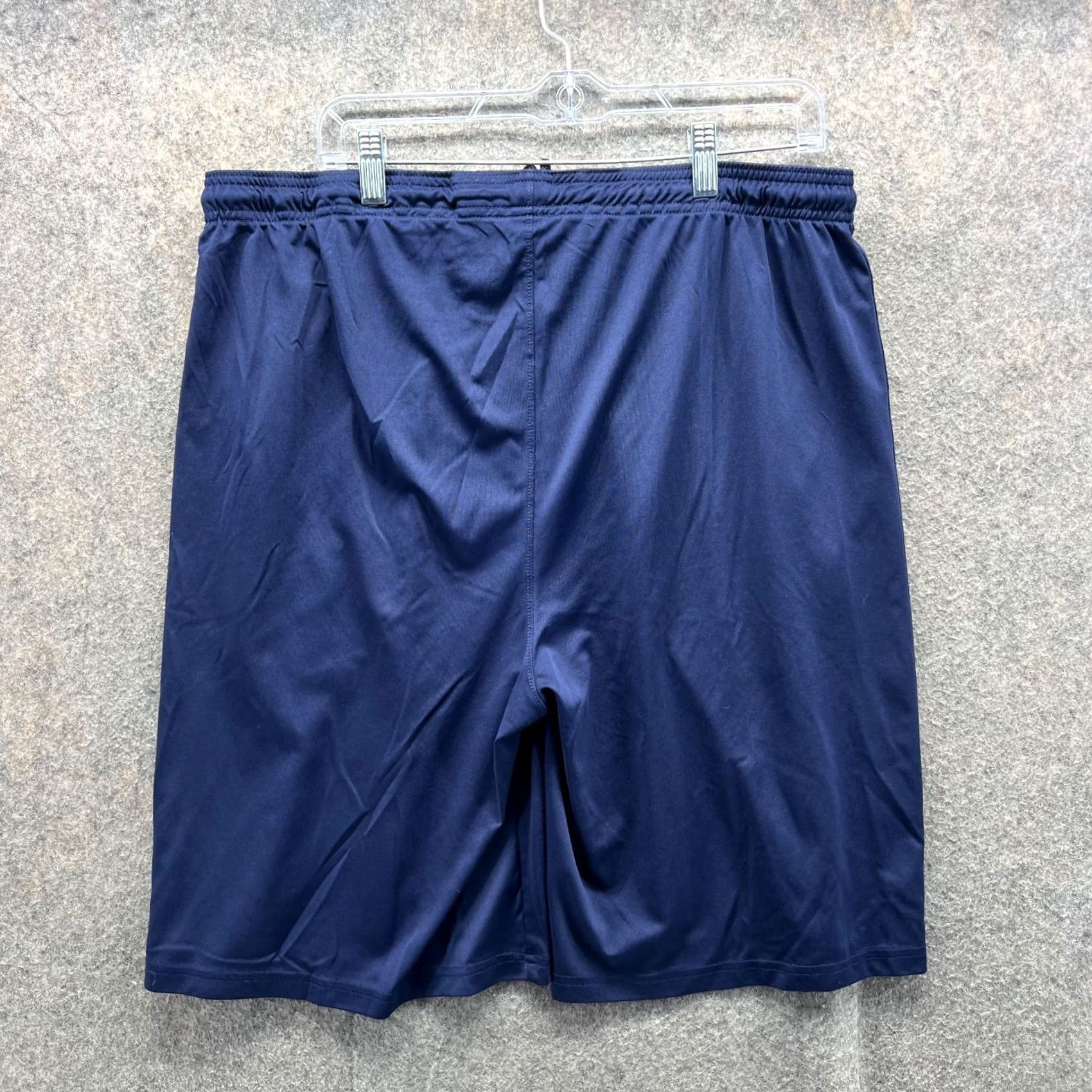 Puma PUMA Shorts Mens XL Blue Athletic Basketball Elastic Waist All over Logo Vtg Size US 36 / EU 52 - 2 Thumbnail