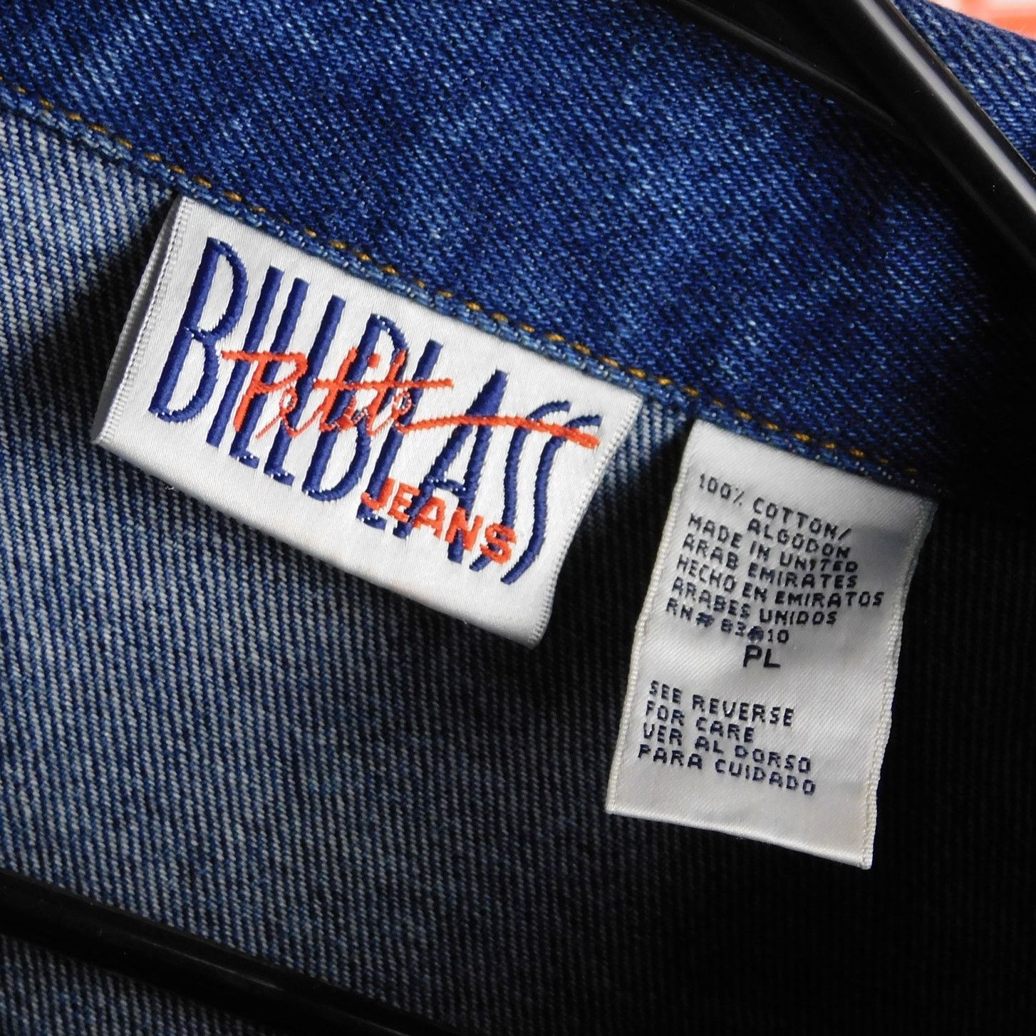 Bill Blass Bill Blass Jeans Denim Jacket Size Petite L Blue Trucker 90s Size L / US 10 / IT 46 - 3 Thumbnail