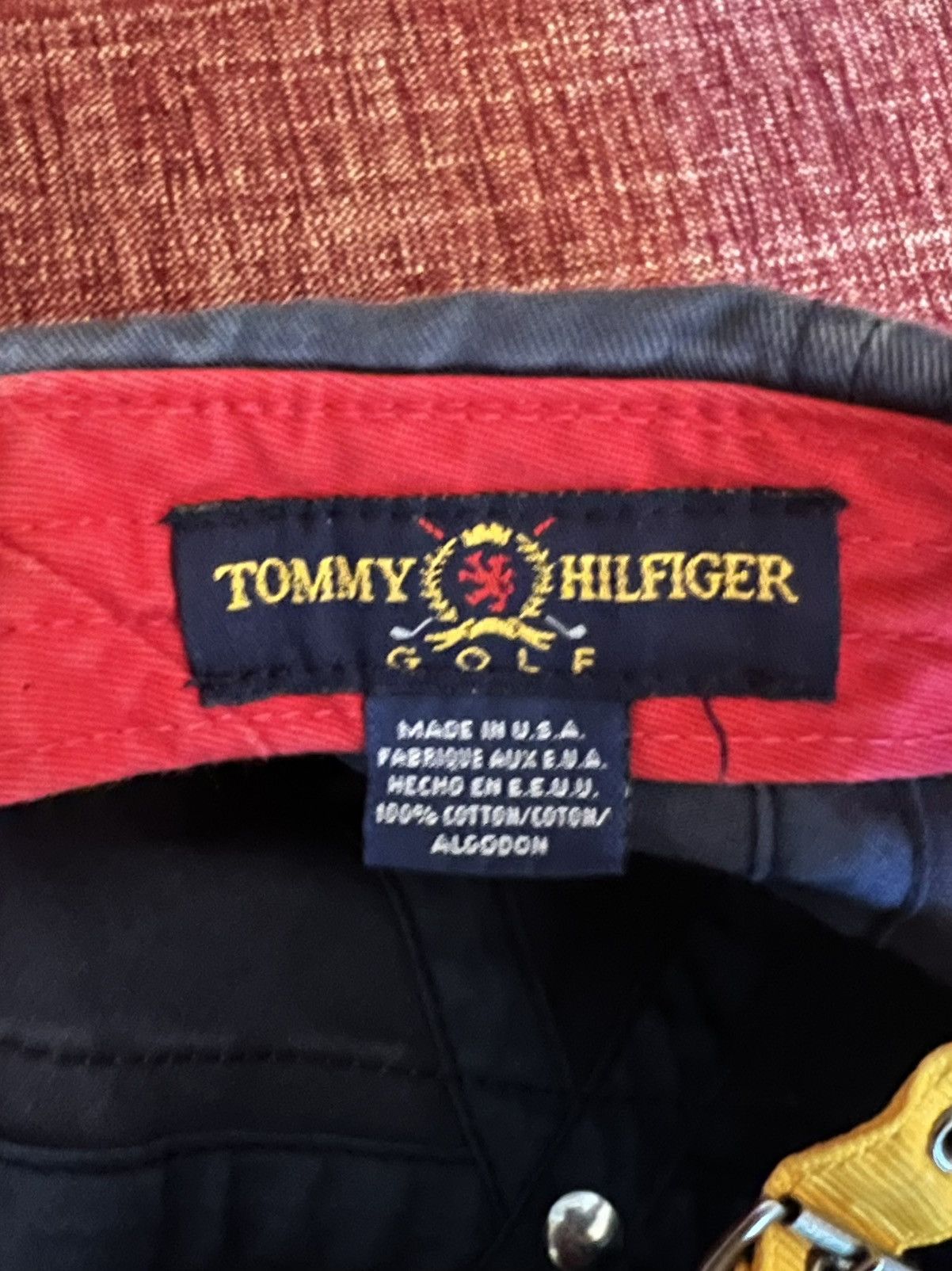 Tommy Hilfiger Vintage Tommy Hilfiger Golf Crest Cap Size ONE SIZE - 6 Thumbnail