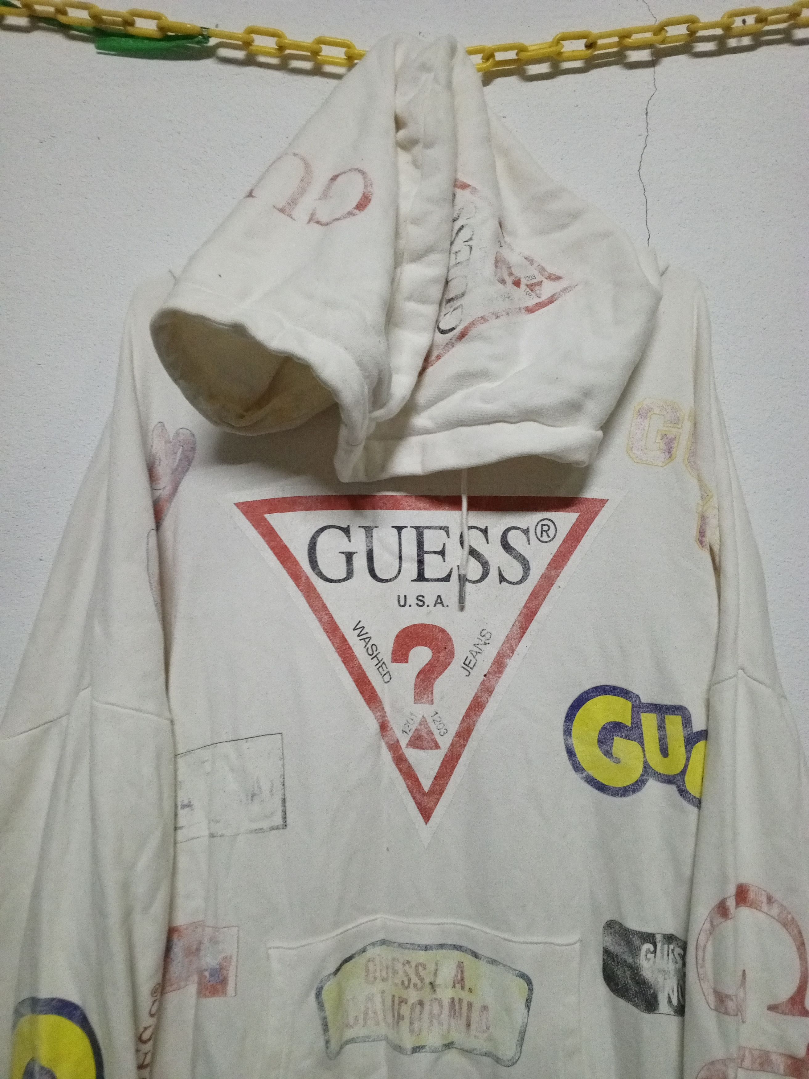 Guess BIG SIZE FULLPRINT GUESS HODDIE XXL Size US XXL / EU 58 / 5 - 4 Thumbnail