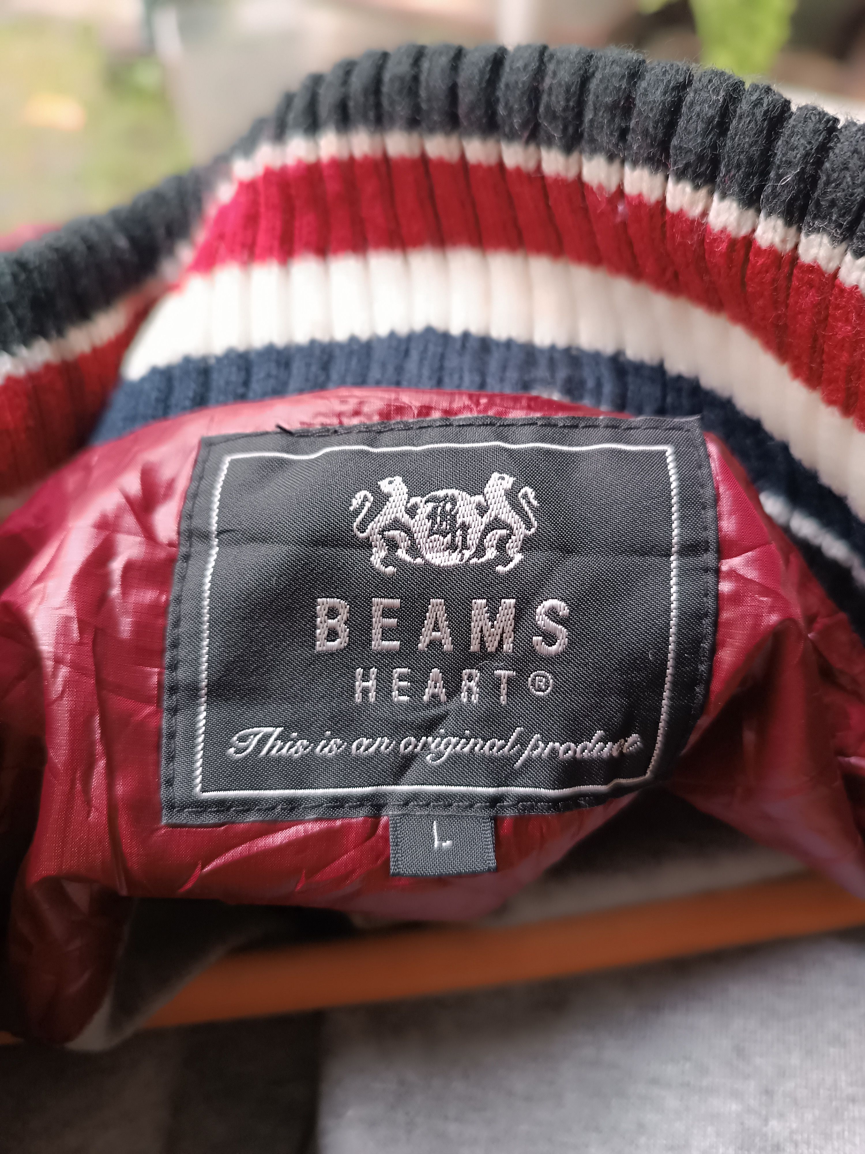 Beams Plus Beams Heart Puffer Hoodie Down Jacket Size US L / EU 52-54 / 3 - 6 Thumbnail