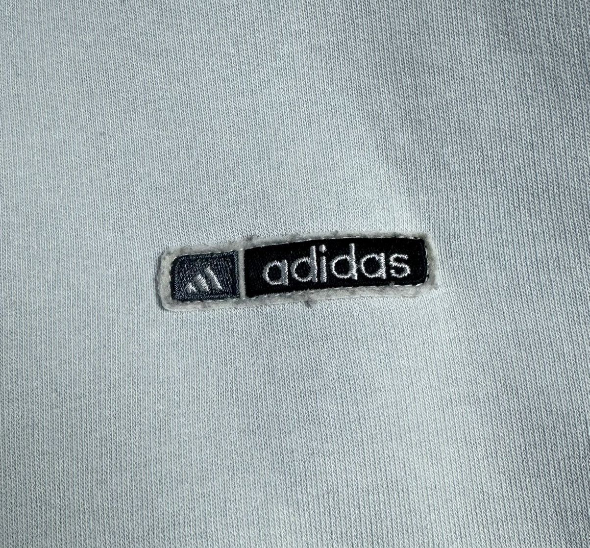 Adidas Vintage 00s Adidas Small Logo Cotton Crewneck Sweatshirt Size US L / EU 52-54 / 3 - 8 Thumbnail