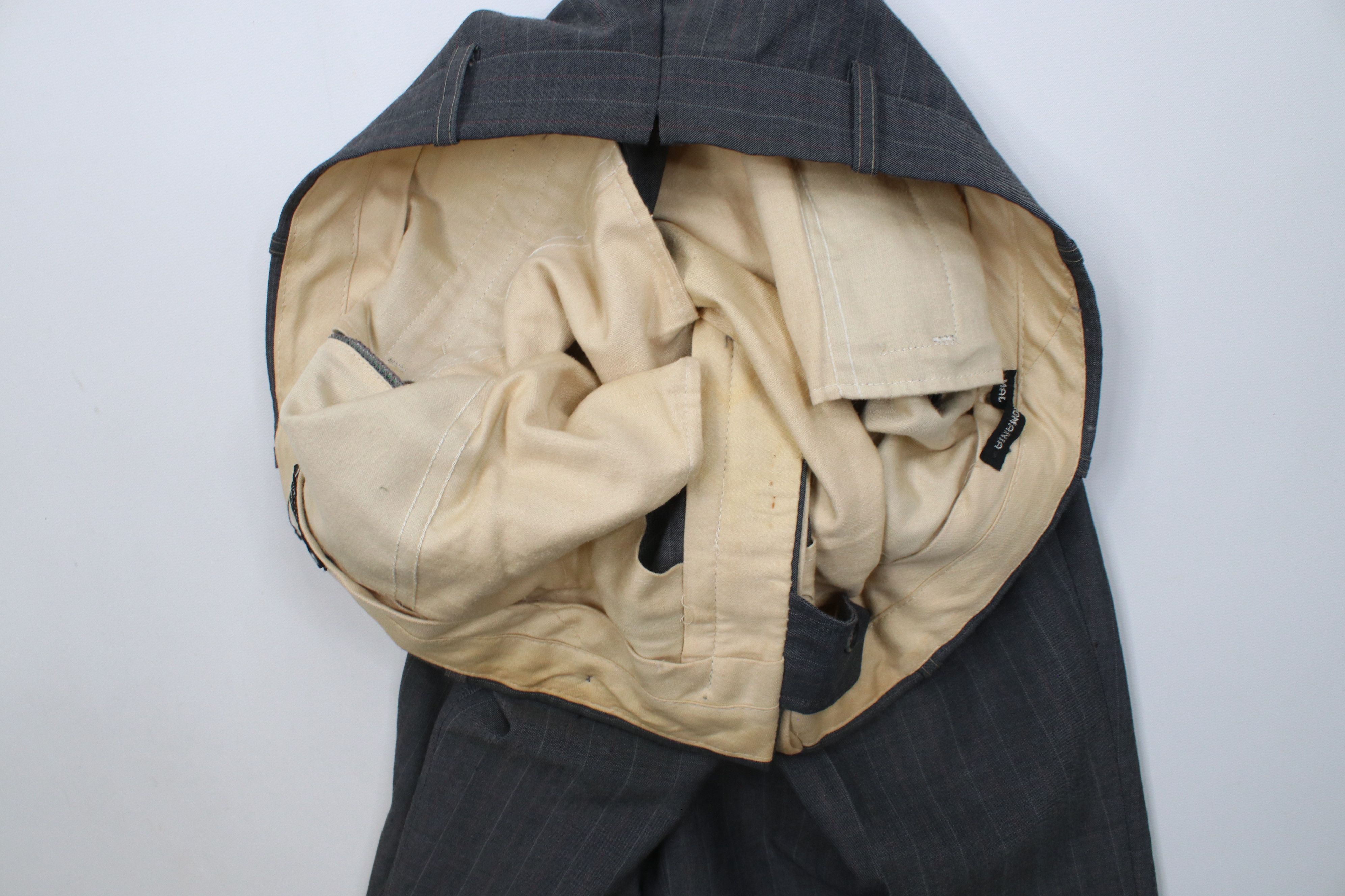 Vintage Vintage 70s Streetwear Wool Knit Wide Leg Chino Pants Size US 36 / EU 52 - 8 Thumbnail