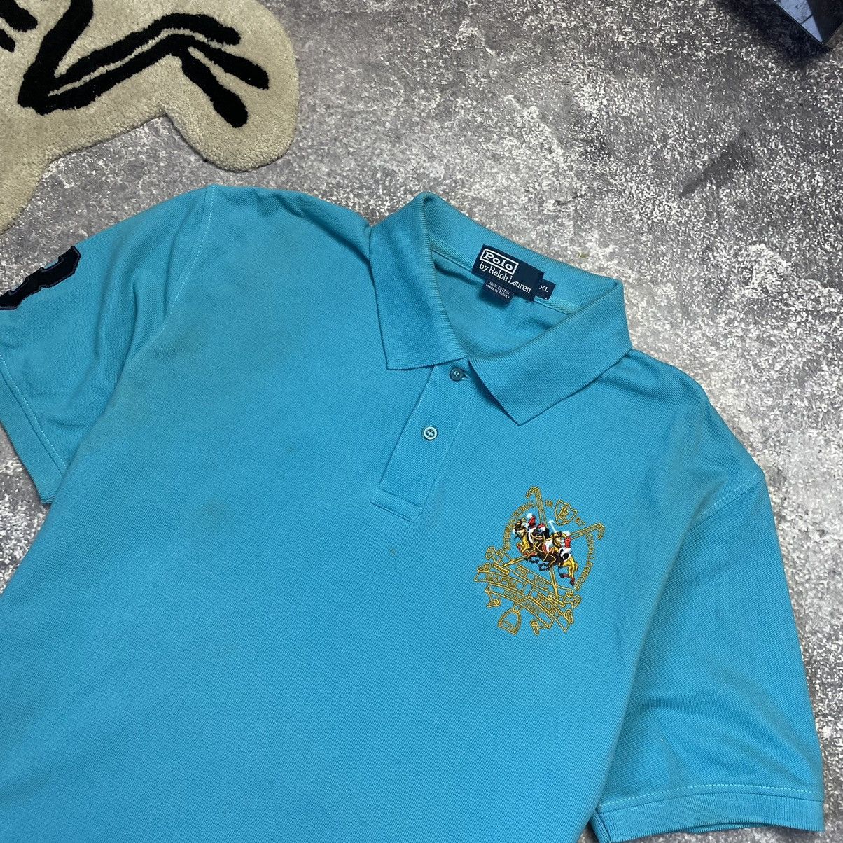 Vintage Vintage Polo Ralph Lauren 3 Big Logo Rare hype y2k polo Size US XL / EU 56 / 4 - 3 Thumbnail