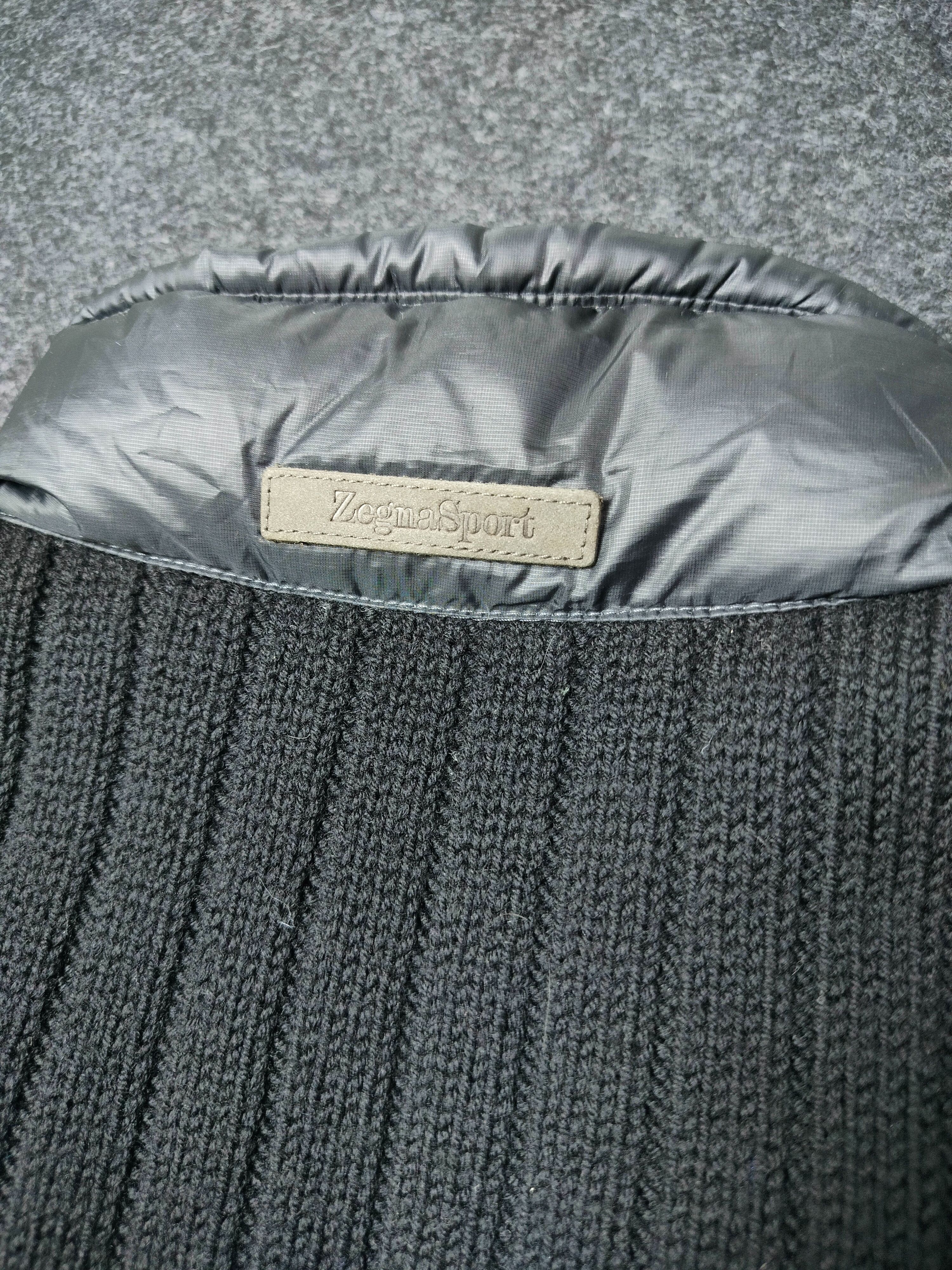 Ermenegildo Zegna Zegna Sport Lana Wool Knit Goose Down Padded Jacket Size US XL / EU 56 / 4 - 8 Thumbnail