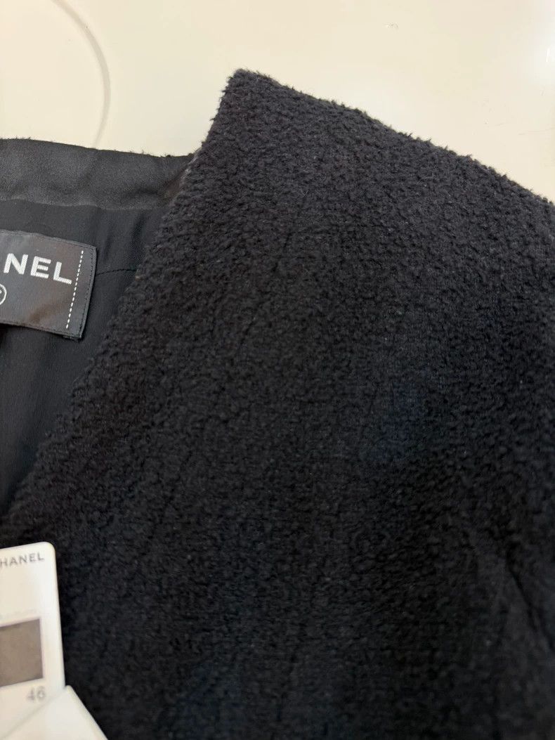 Chanel Chanel 19 Egypt Series Black Tweed Single Button Jacket Size L / US 10 / IT 46 - 3 Thumbnail