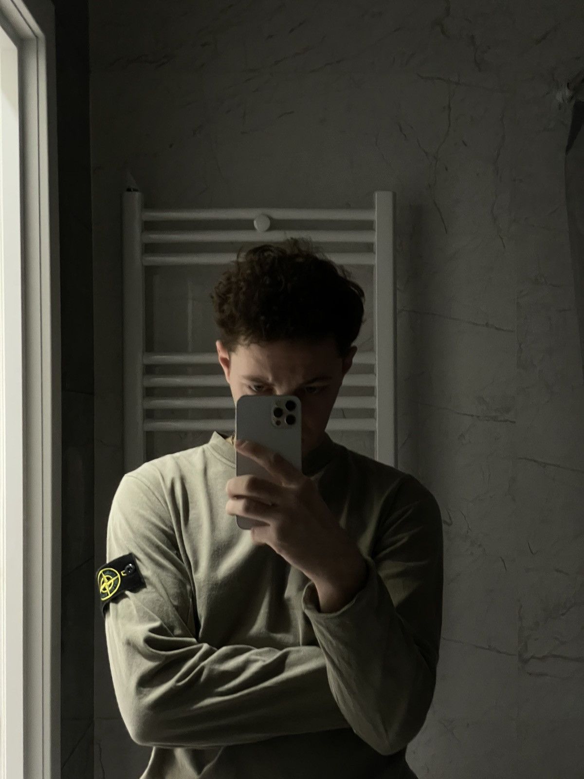 Massimo Osti Stone island khaki long sleeve Size US S / EU 44-46 / 1 - 2 Thumbnail