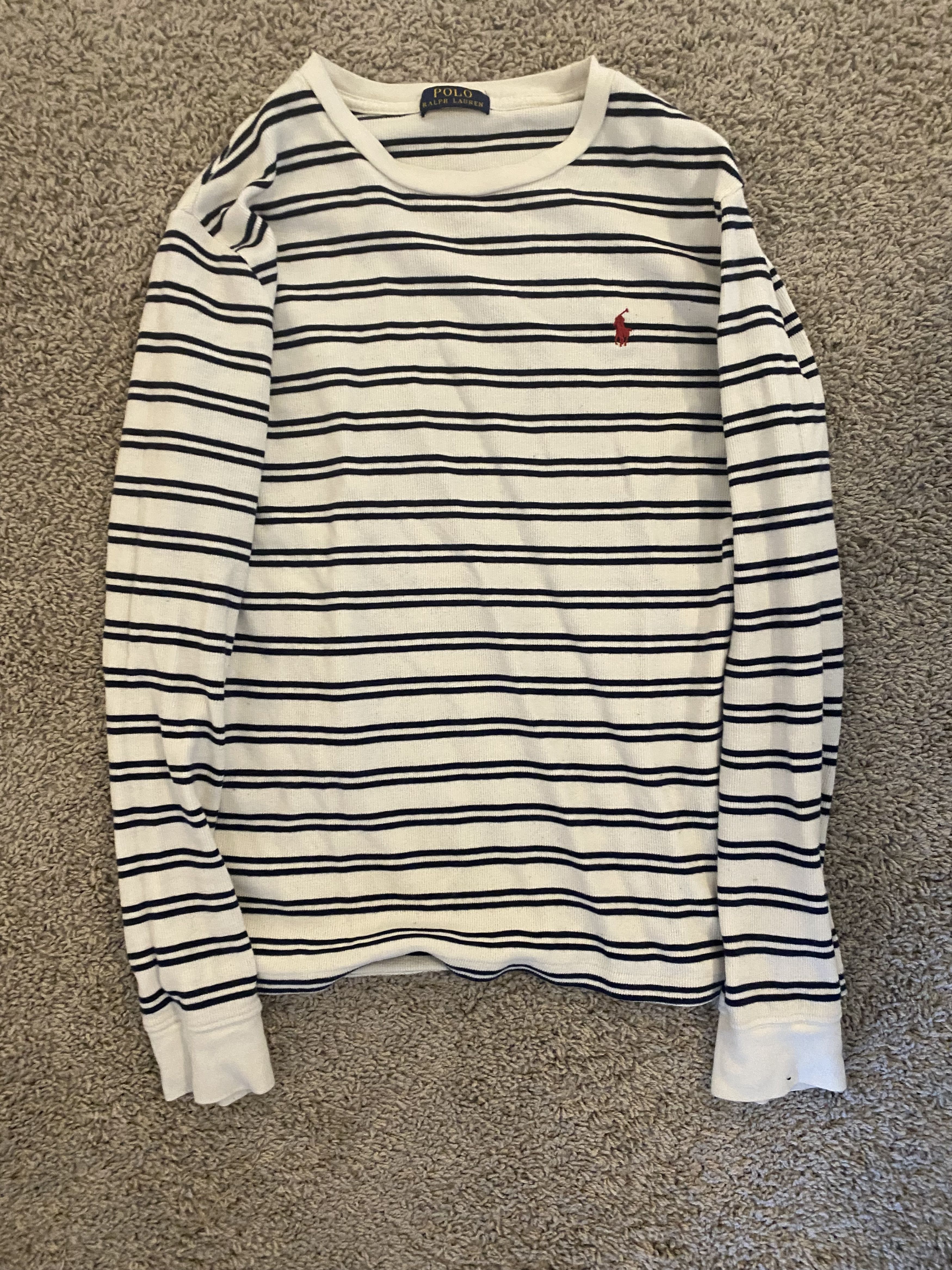 Polo Ralph Lauren Polo Stripped Longsleeve Size US L / EU 52-54 / 3 - 1 Thumbnail