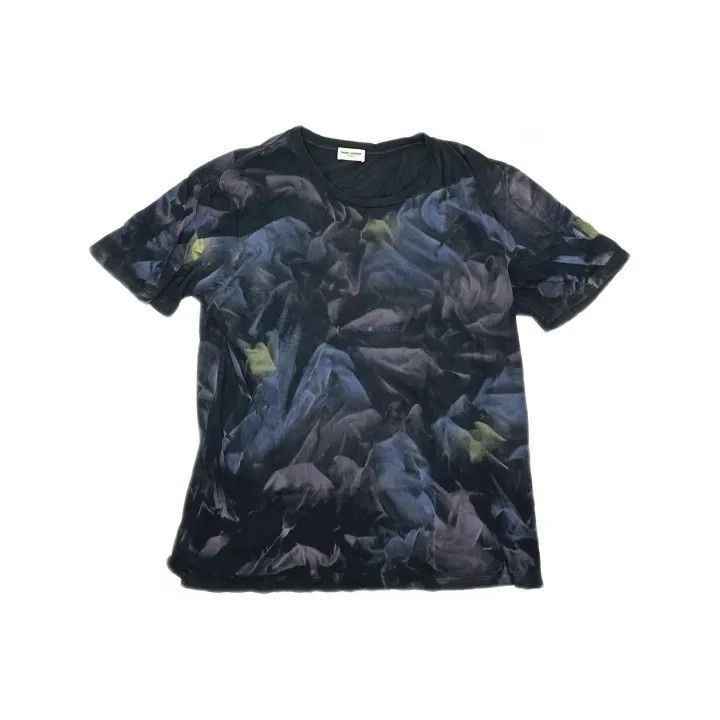 Saint Laurent Paris Saint Laurent Tie-Dye Short Sleeve T-Shirt-2507 Size US L / EU 52-54 / 3 - 8 Thumbnail