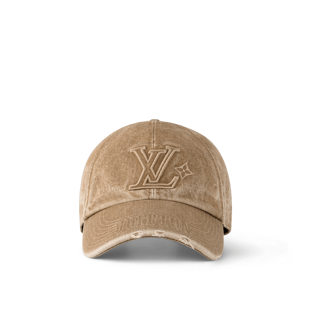 LV Denim Washed Cap