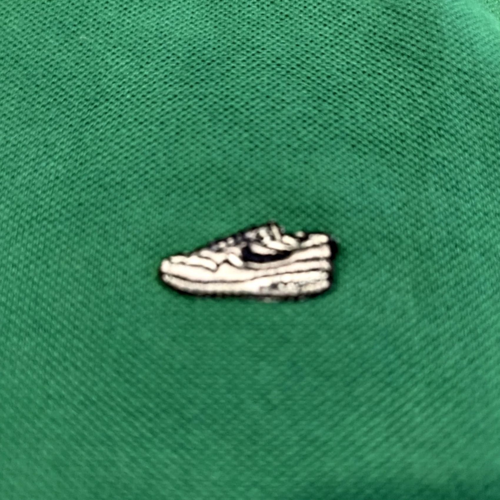 Nike Nike Air Max Polo Green Pique Cotton Golf Polo Air Max Patch Men's Size XL Size US XL / EU 56 / 4 - 2 Thumbnail