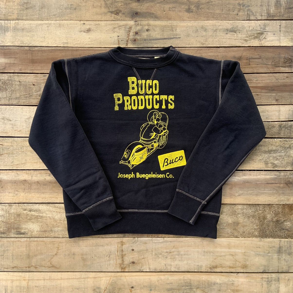 The Real McCoy's Vintage Mc Coy’s Sweatshirt Rare Design Size US M / EU 48-50 / 2 - 1 Thumbnail