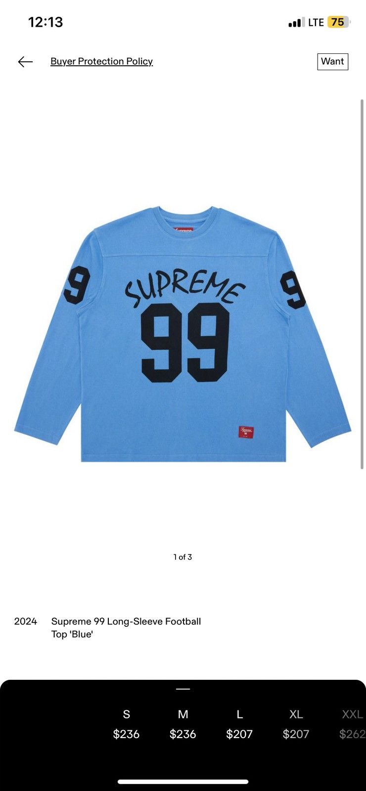 Supreme Supreme Football Top SS16 Dark Teal Size Large | Grailed