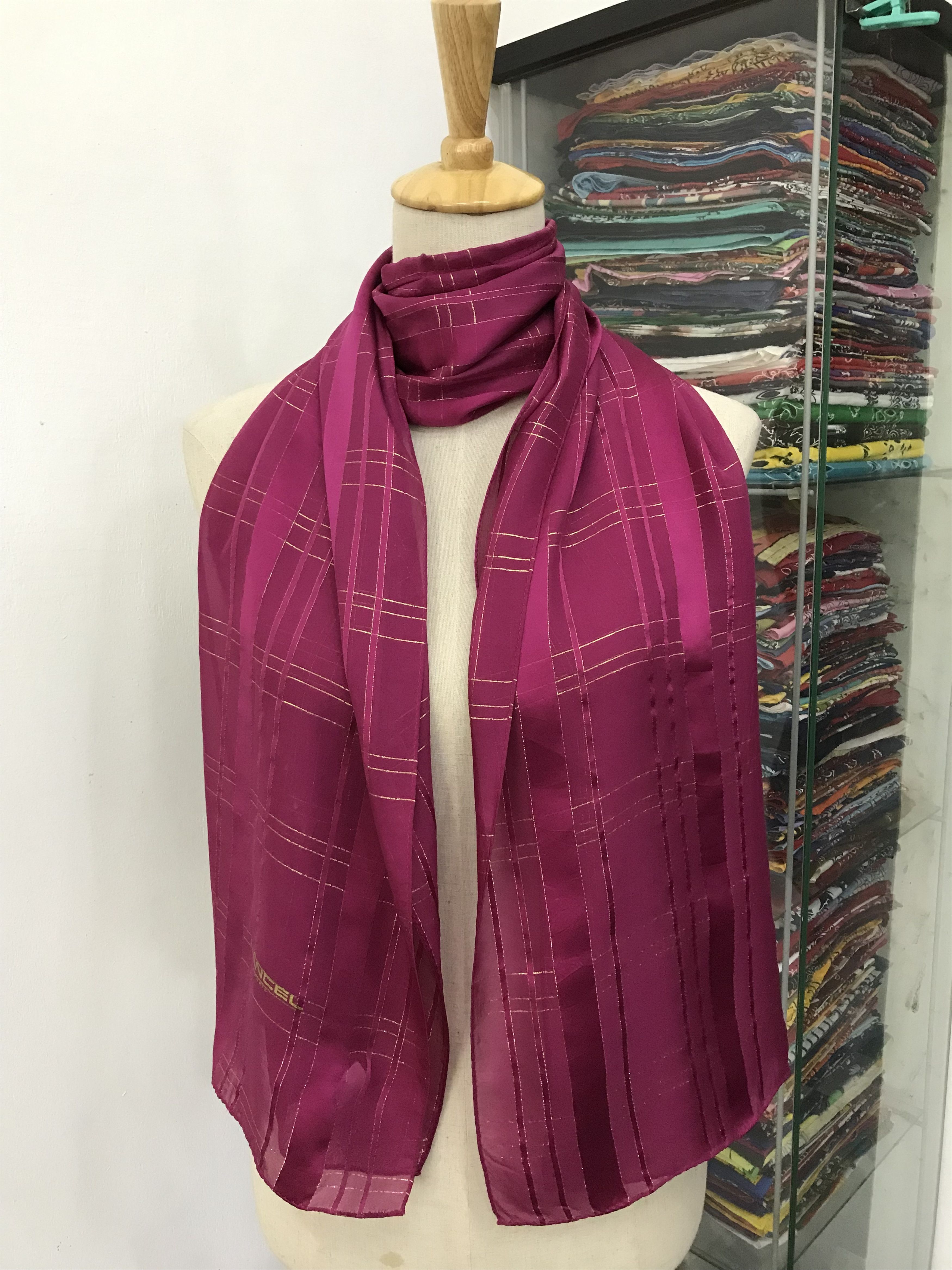 Lancel Vintage Lancel Silk Scarf Size ONE SIZE - 1 Thumbnail