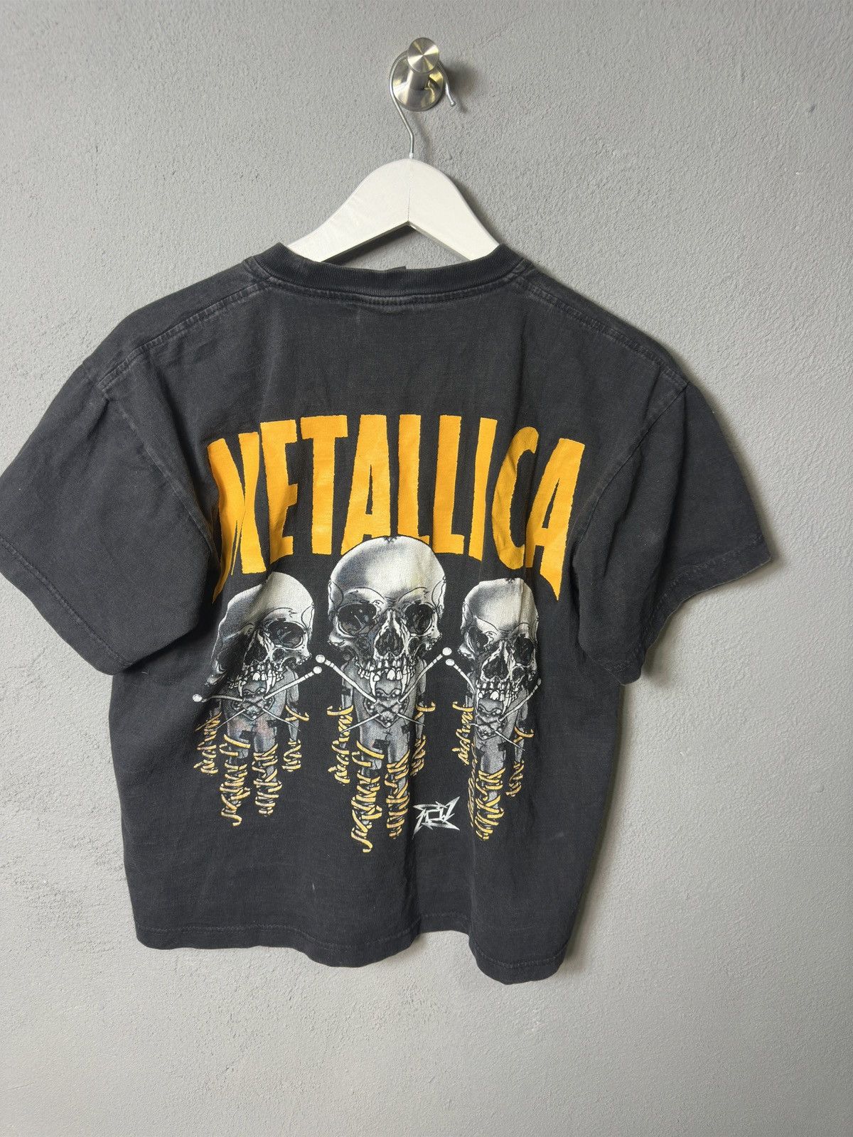 Band Tees × Metallica Vintage Metallica Fixxxer 90s Band T-shirt Size US M / EU 48-50 / 2 - 8 Thumbnail