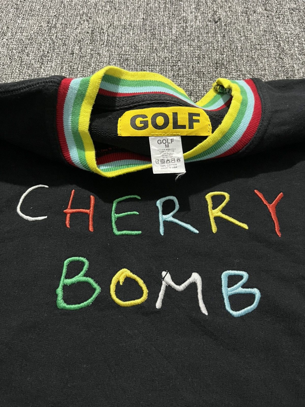 Golf Wang Golf Wang "Cherry bomb" sweatshirt Size US M / EU 48-50 / 2 - 5 Thumbnail