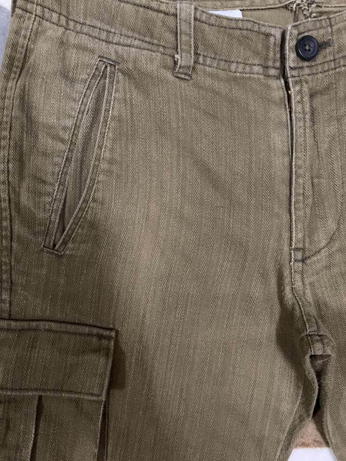 Takeo Kikuchi Vintage Takeo Kikuchi Multi-pockets Tactical 3/4 Cargo Jeans Size US 32 / EU 48 - 6 Thumbnail