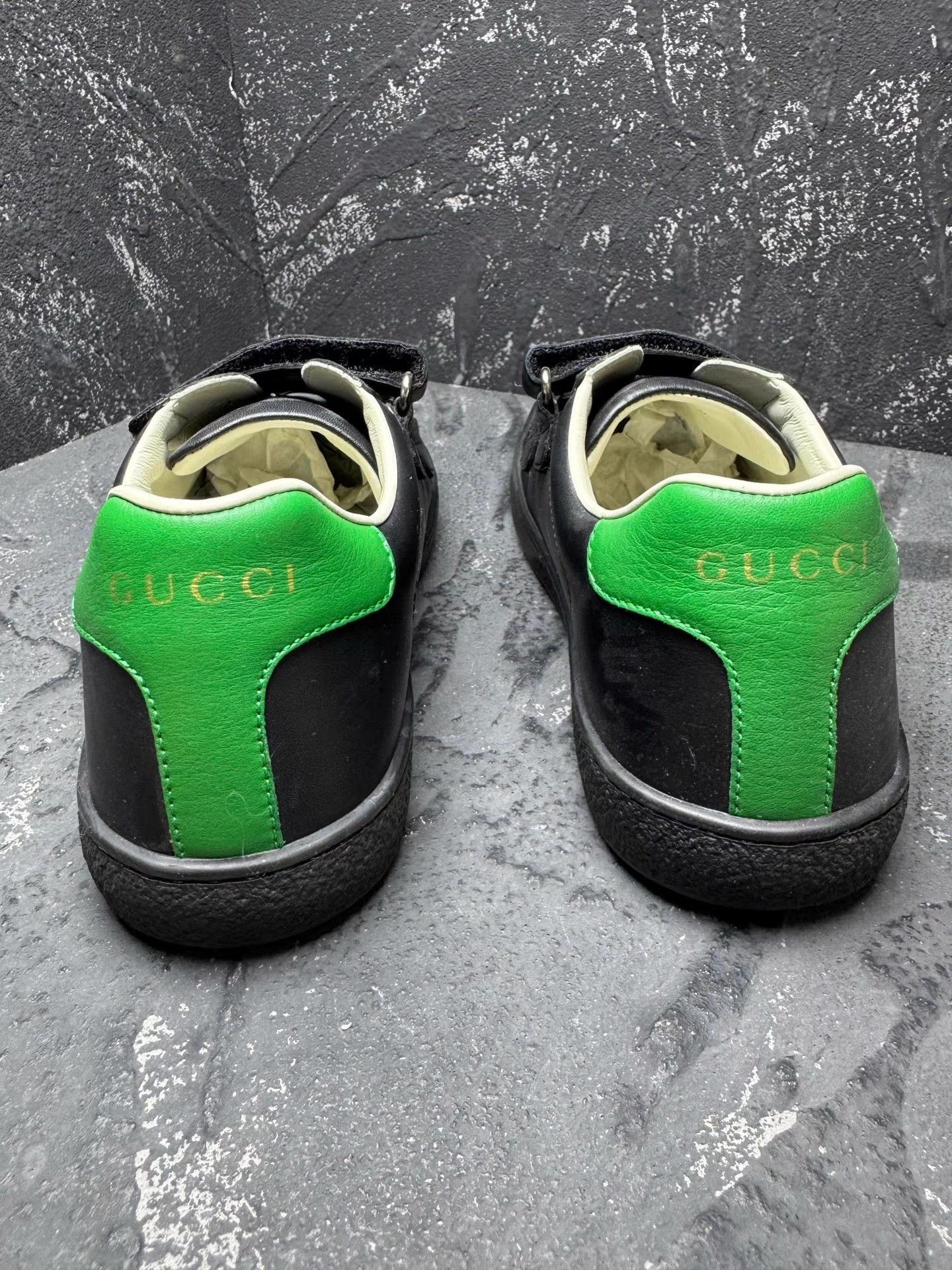 Gucci GUCCI Black & White Double G Sneakers Q10 Size US 5 / EU 37 - 5 Thumbnail