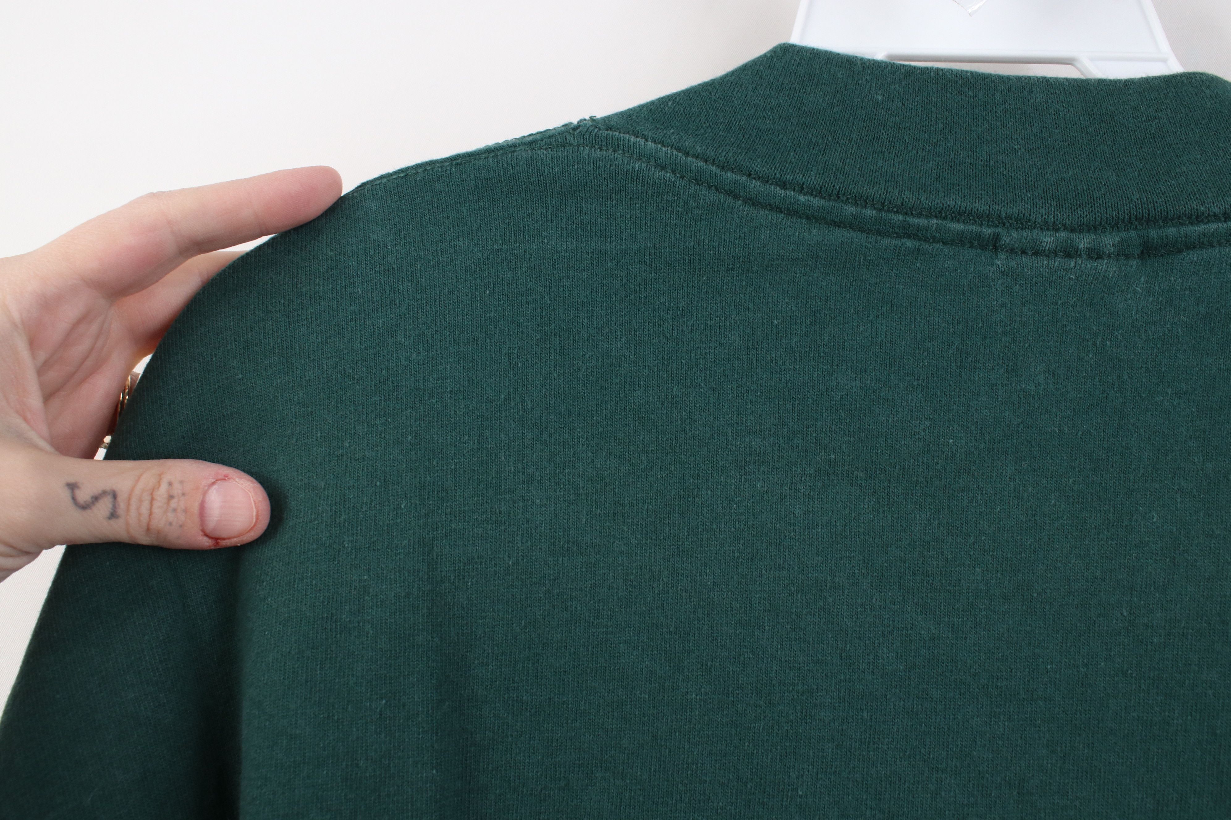Nike Vintage 90s Nike Mini Swoosh Heavy Long Sleeve T-Shirt USA Size US XXL / EU 58 / 5 - 10 Thumbnail