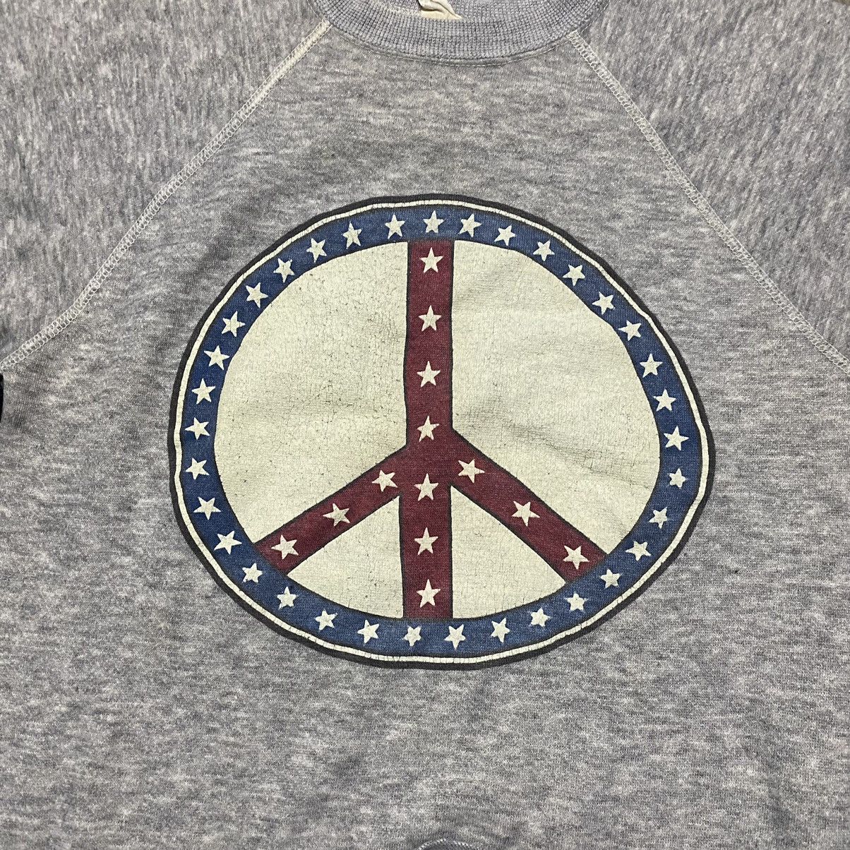 JCPenney Vintage 70s Jc Penney Sweatshirt Peace Size US M / EU 48-50 / 2 - 5 Thumbnail
