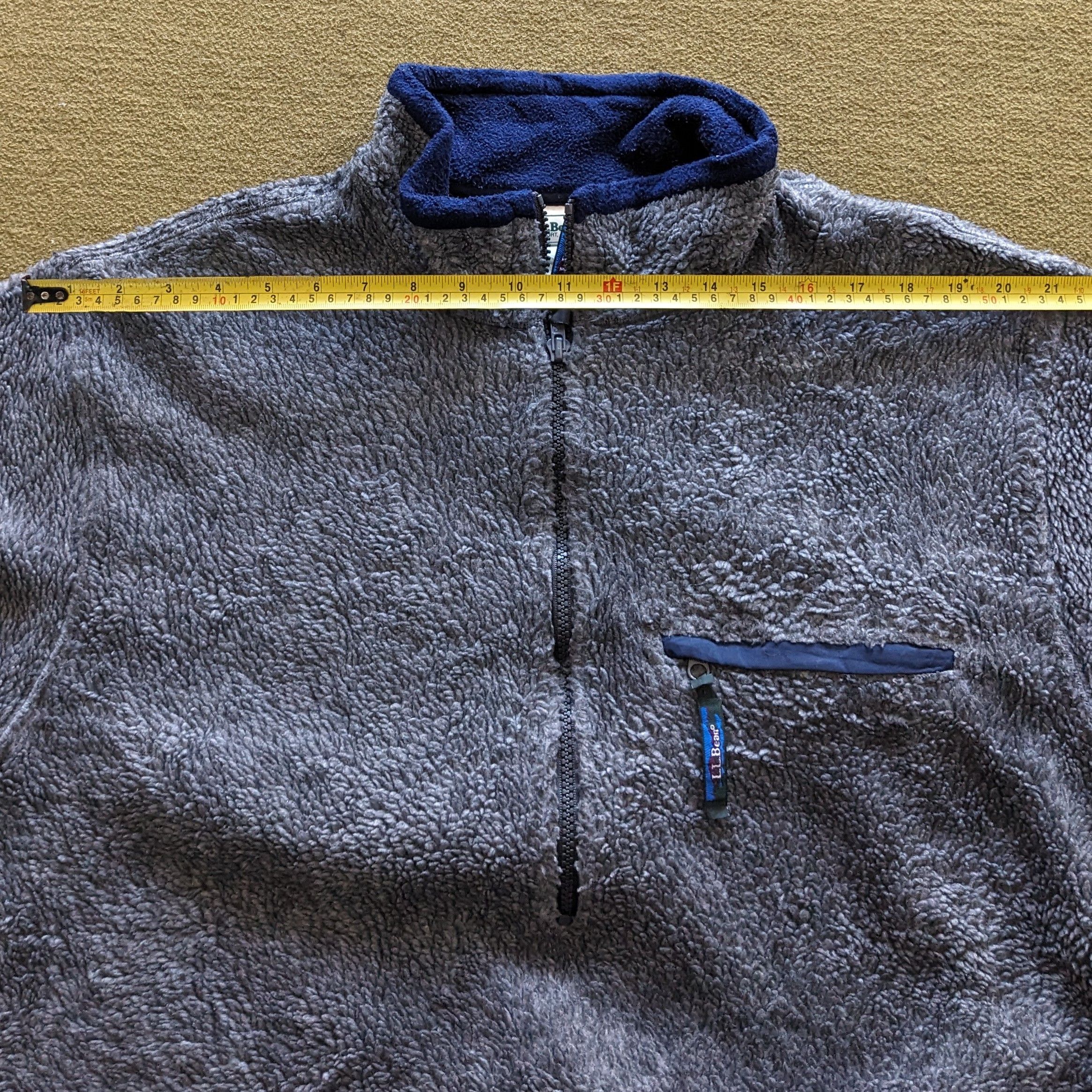 L.L. Bean Vintage L.L BEAN Half Zip Fleece Jacket Size US L / EU 52-54 / 3 - 5 Thumbnail