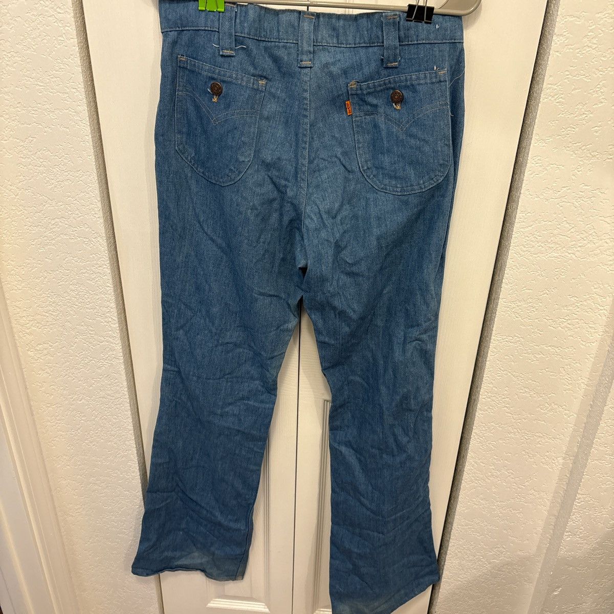 Levi's Vintage Clothing Vintage Orange Tag Flared Fashion Levi’s 1970s Size US 28 / EU 44 - 3 Thumbnail